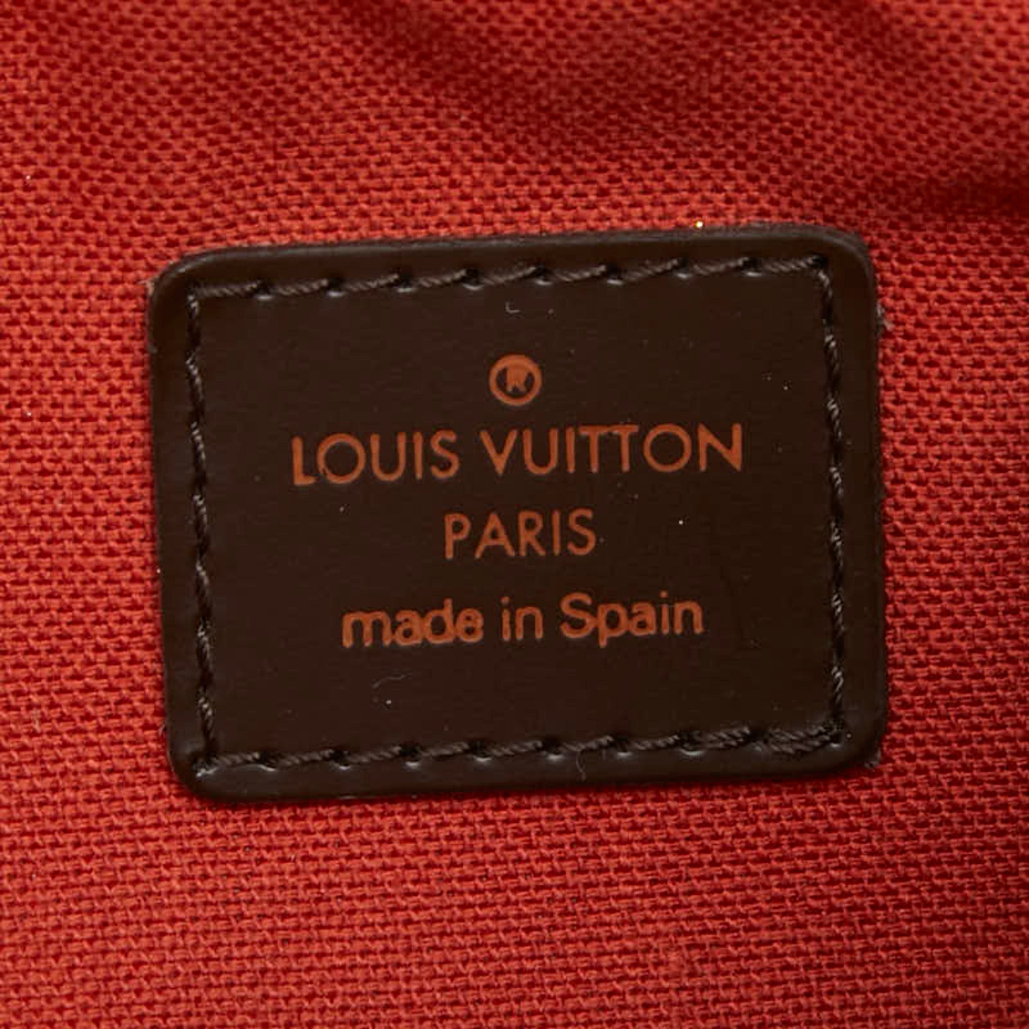 Louis Vuitton Damier Brown Pvc Leather Fanny Pack Shoulder Bag Sling Bag (Pre-Owned)