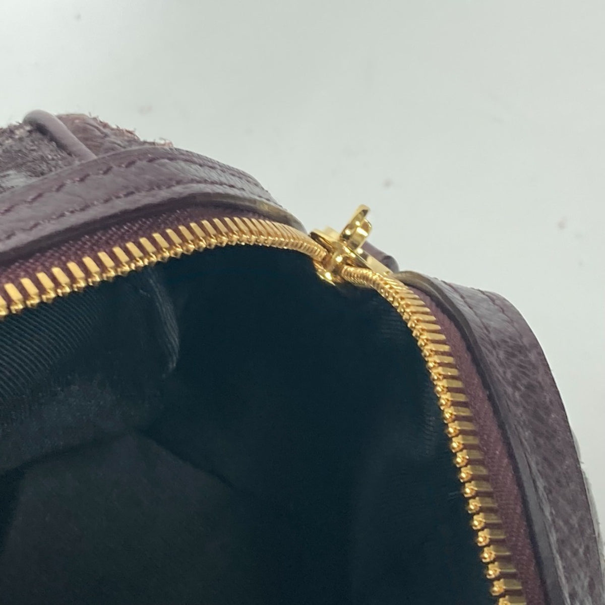 Louis Vuitton Purple Coated Canvas Leather Handbag Tote Bag (Pre-Owned)