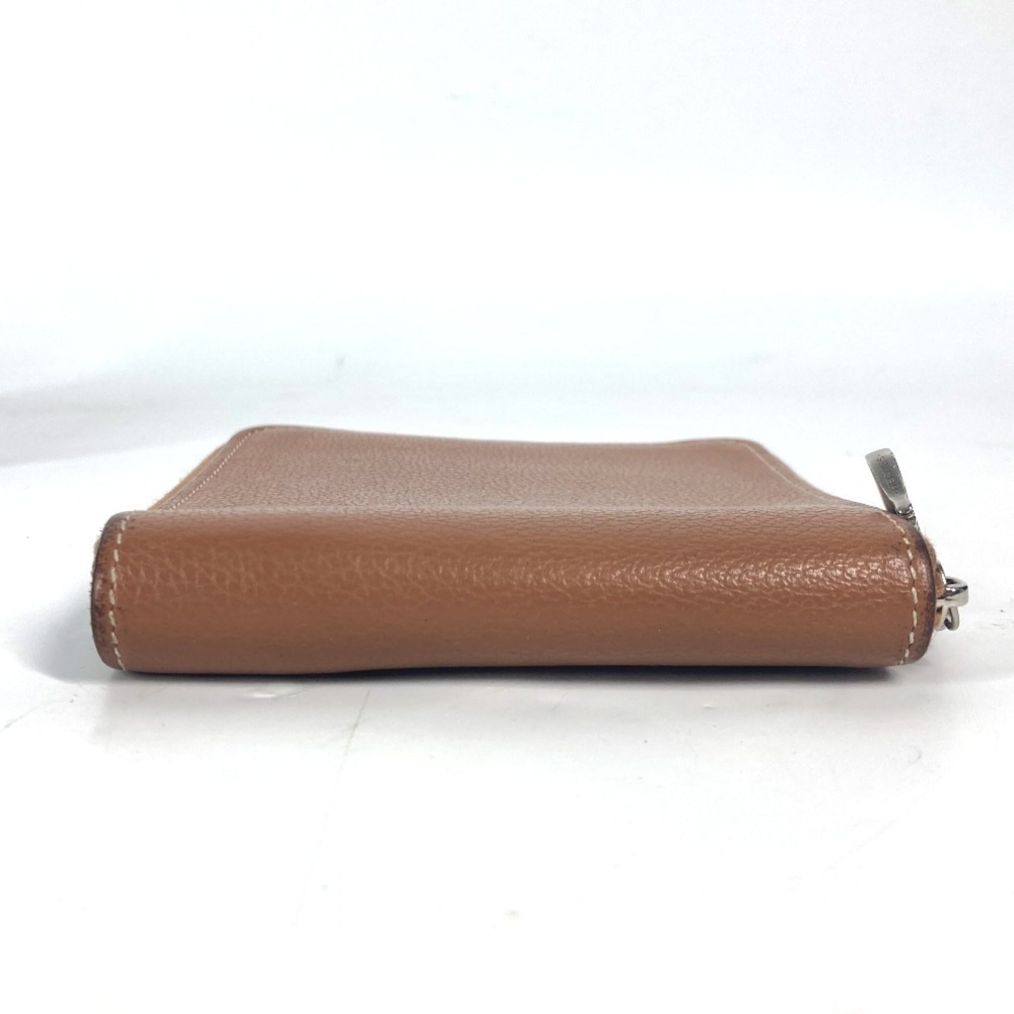 Hermes Brown Evercalf Leather Wallet (Bi-Fold) (Pre-Owned)