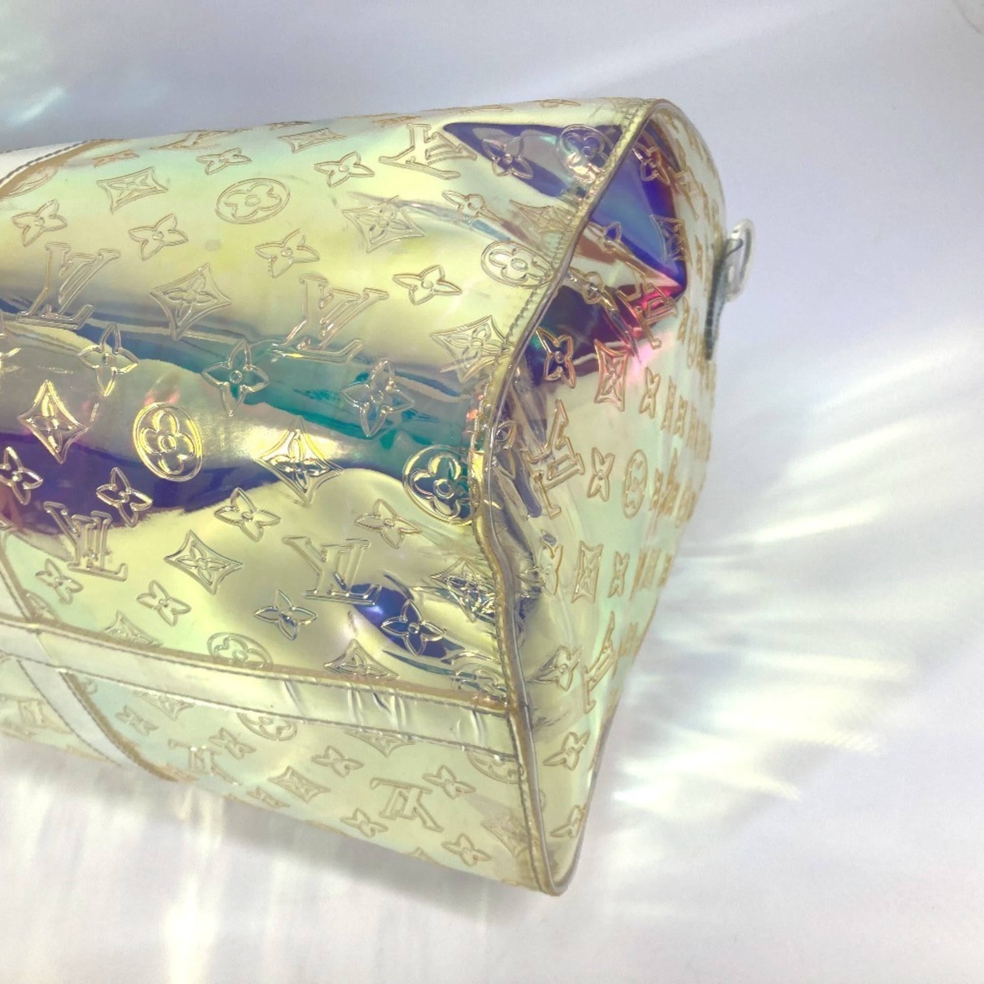 Louis Vuitton Clear Monogram Boston Bag Shoulder Bag (Pre-Owned)