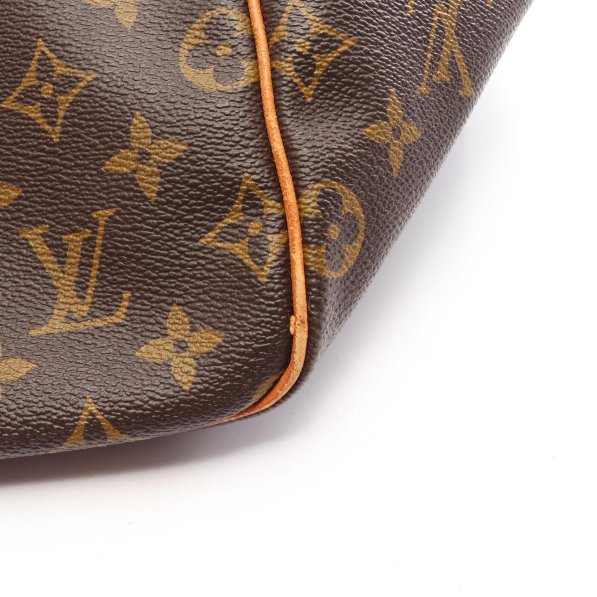 Louis Vuitton Brown Pvc Coated Canvas Boston Bag Handbag (Pre-Owned)