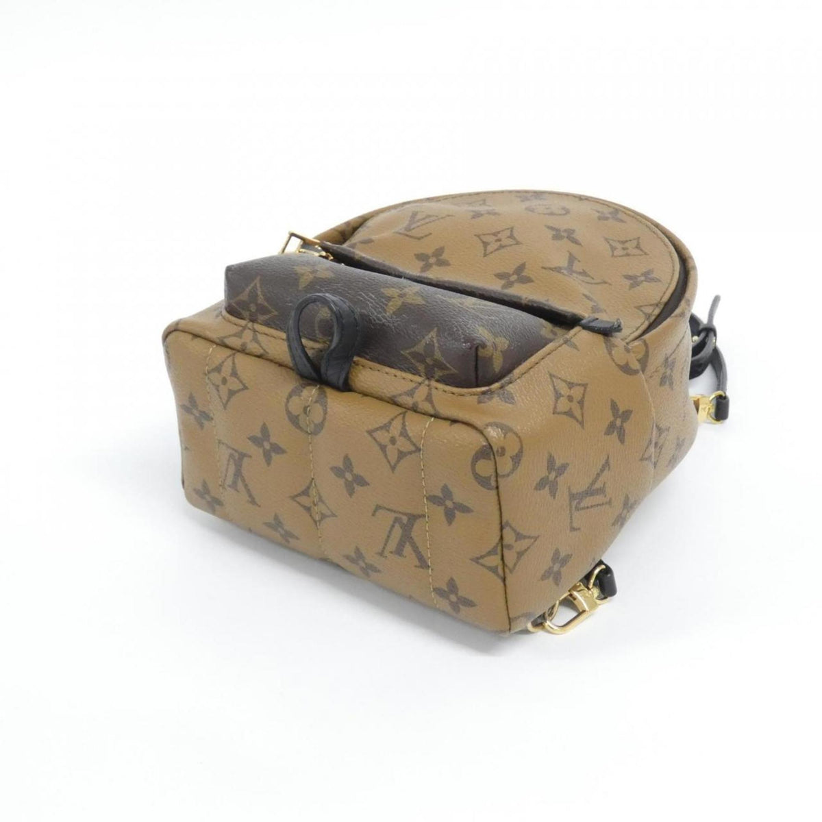 Louis Vuitton Brown Coated Canvas Backpack (Pre-Owned)