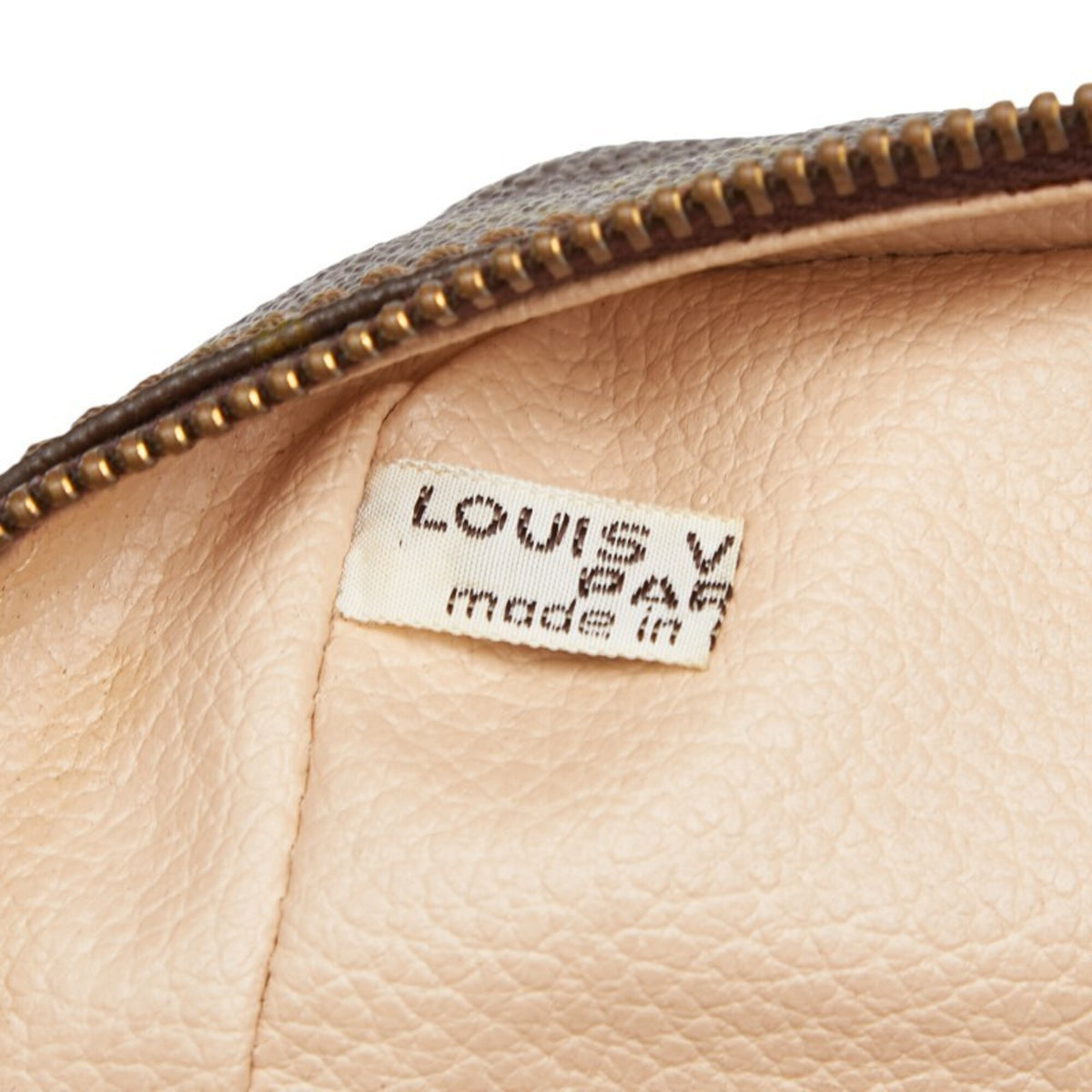 Louis Vuitton Brown Pvc Leather Clutch Bag (Pre-Owned)