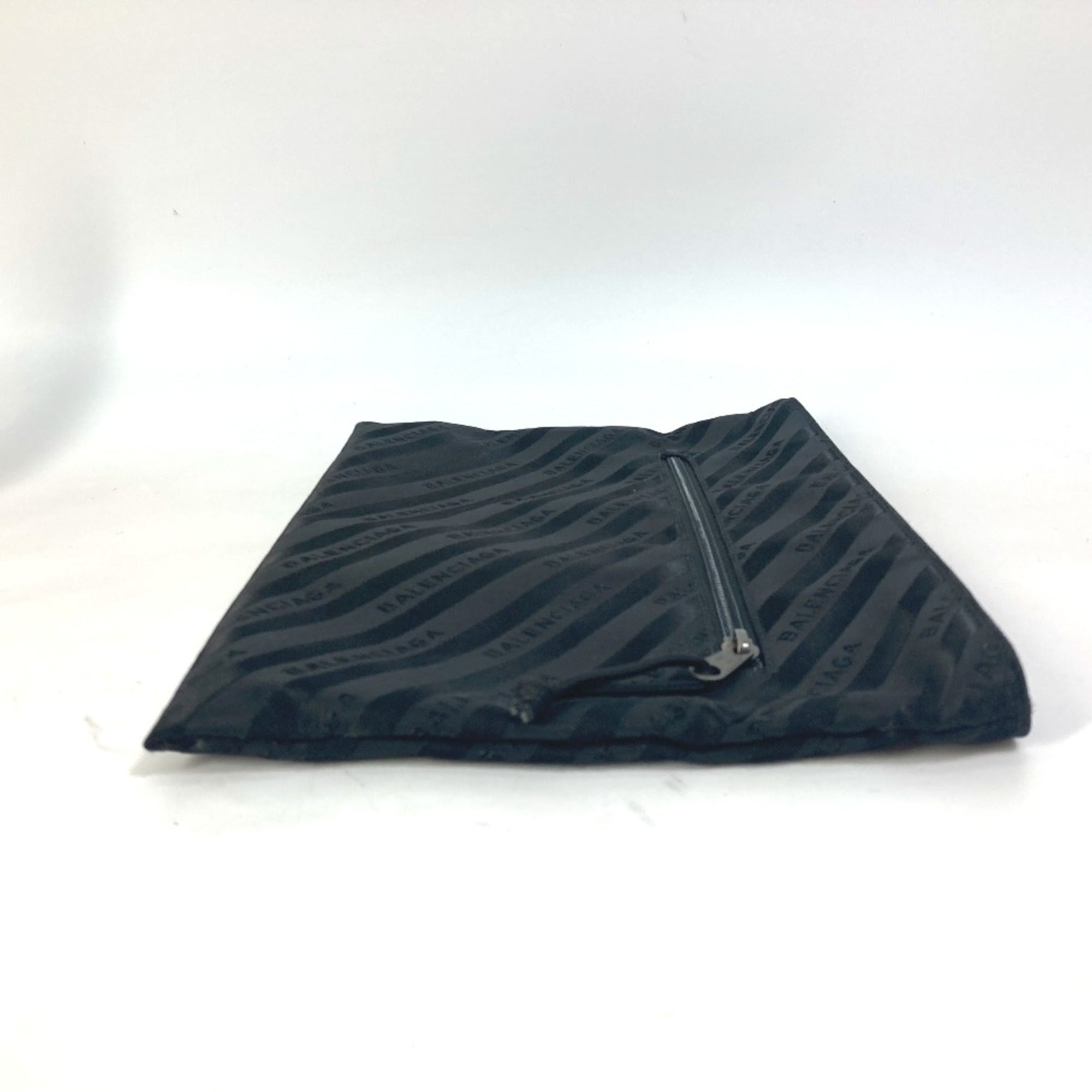 Balenciaga Black Cloth Clutch Bag (Pre-Owned)