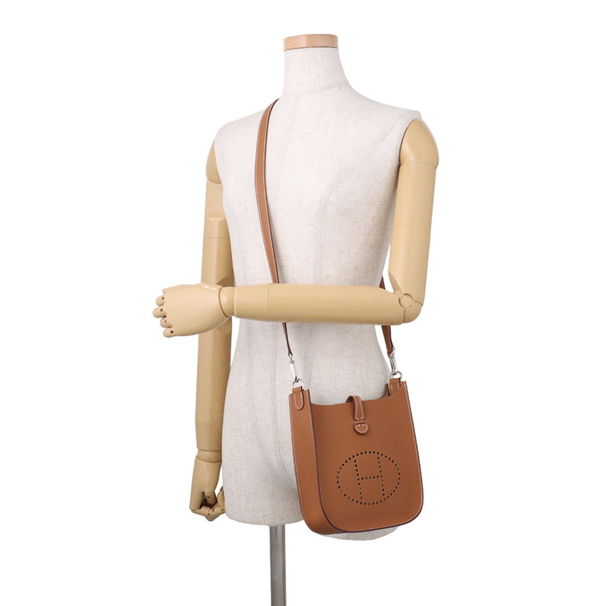 Hermes Sellier Gold Epsom Leather Handbag (Pre-Owned)