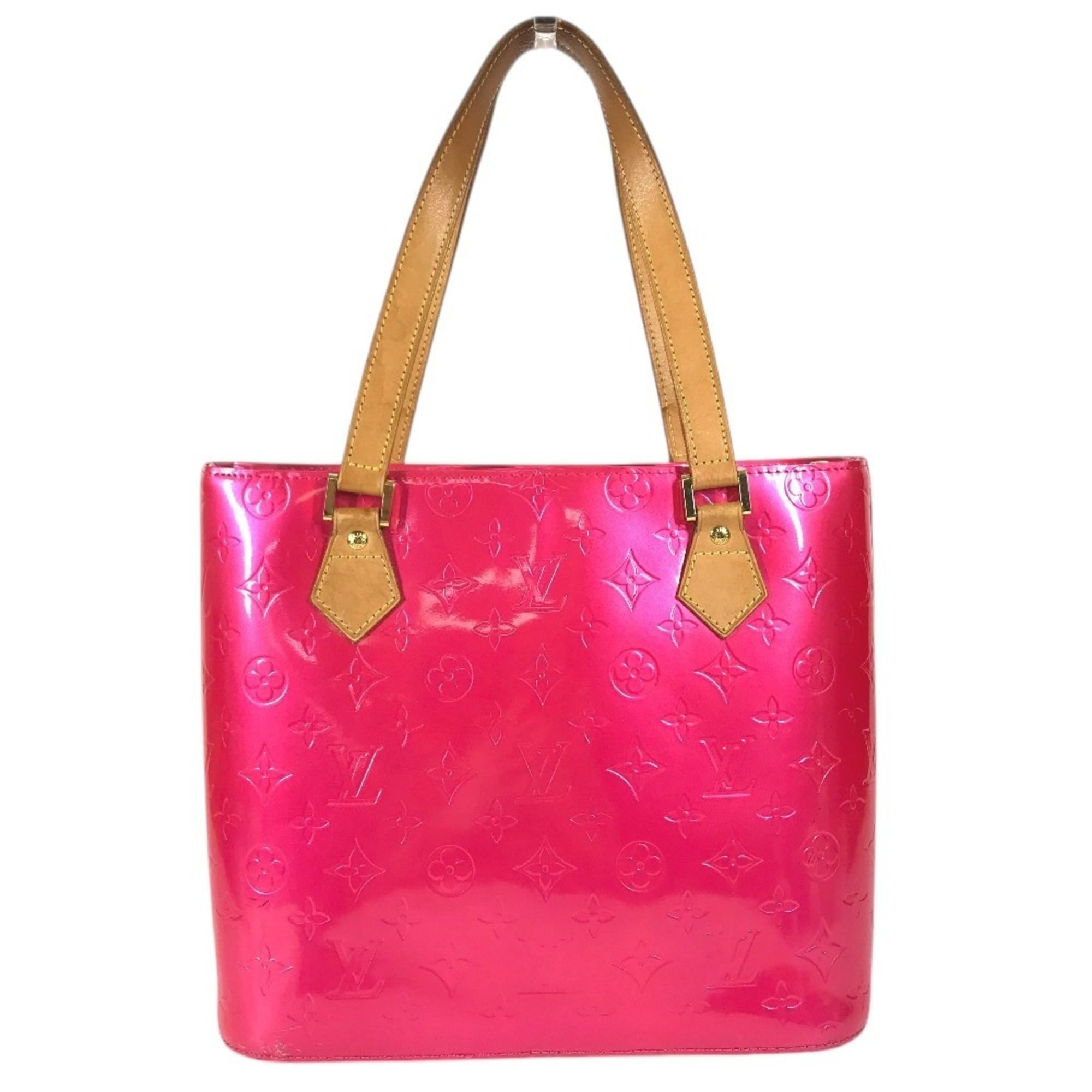 Louis Vuitton Monogram Vernis Fuchsia Pink Monogram Vernis Handbag Shoulder Bag Tote Bag (Pre-Owned)