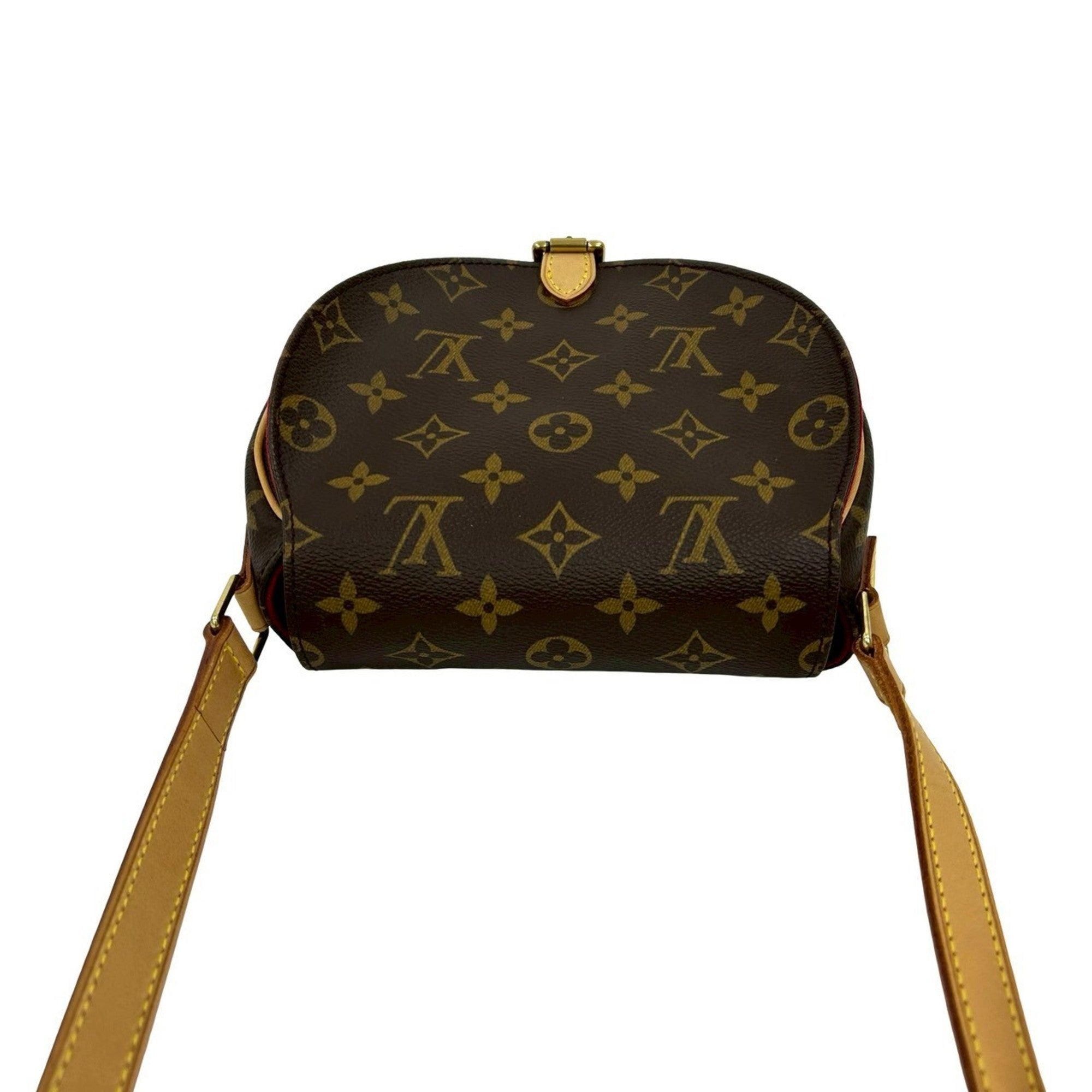 Louis Vuitton Brown Leather Pvc Pochette Shoulder Bag (Pre-Owned)