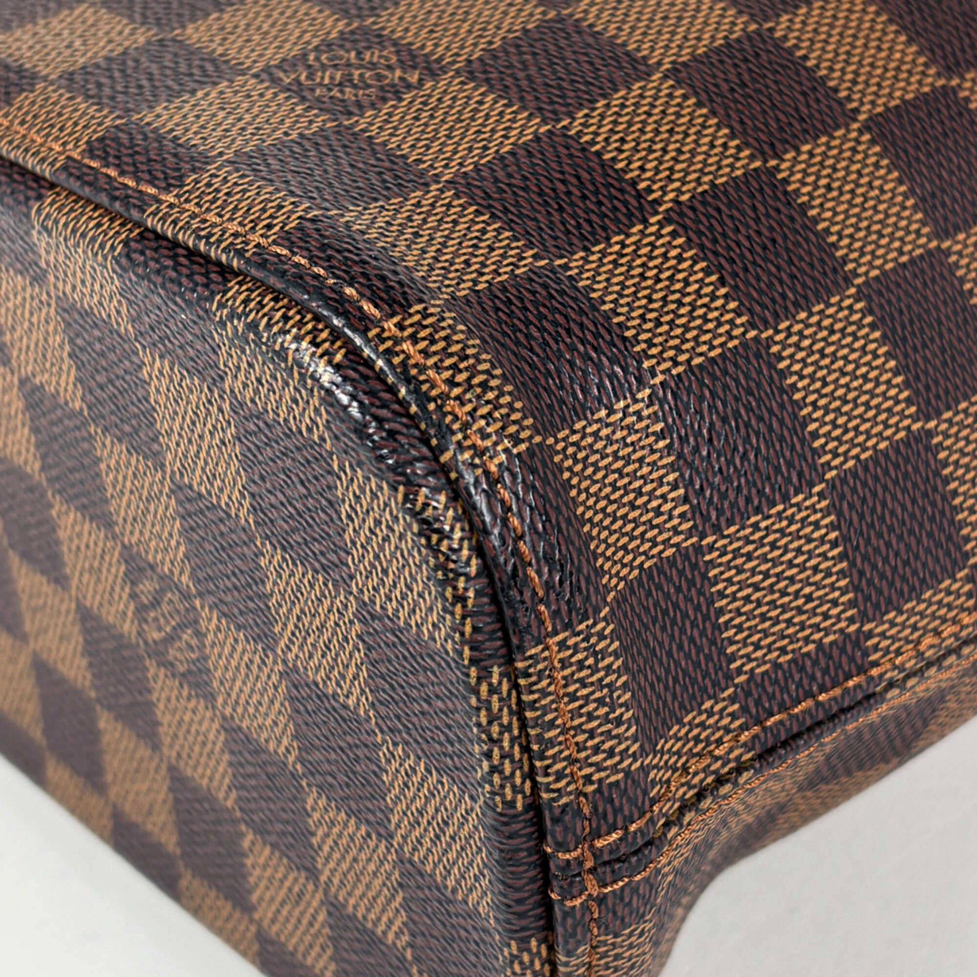 Louis Vuitton Damier Brown Damier Canvas Tote Bag (Pre-Owned)