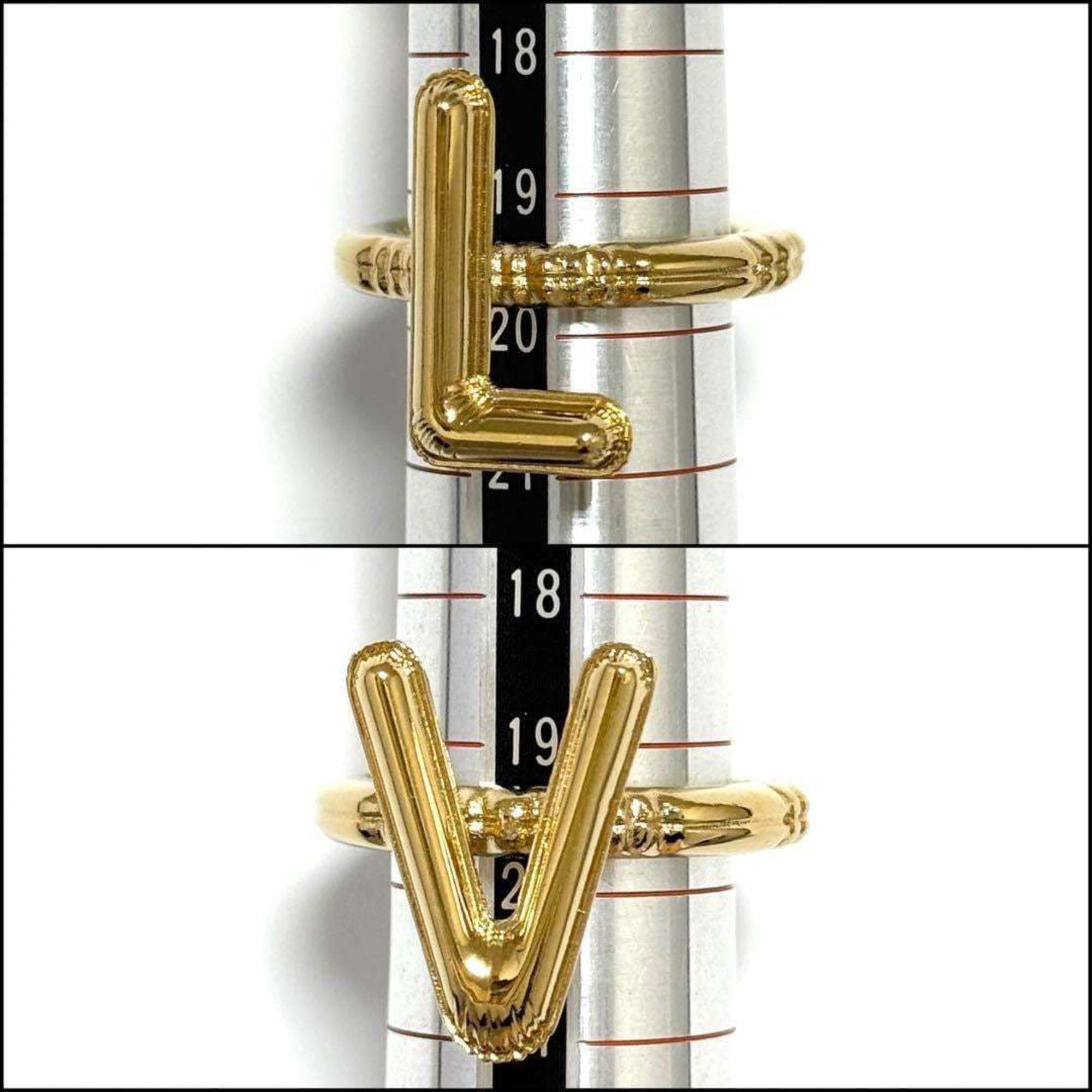 Louis Vuitton Metal Band Ring (Pre-Owned)