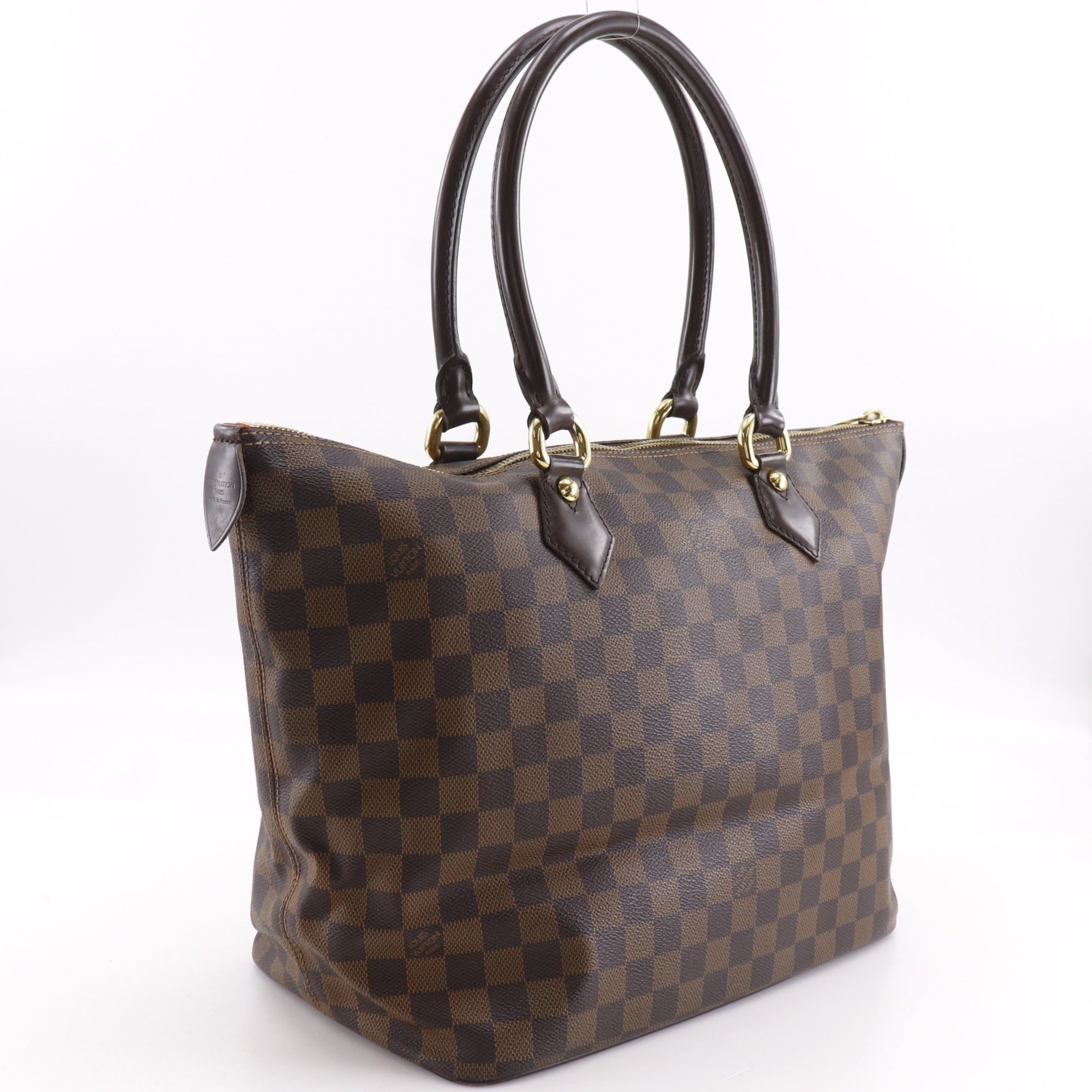 Louis Vuitton Black Galle Damier Canvas Tote Bag (Pre-Owned)