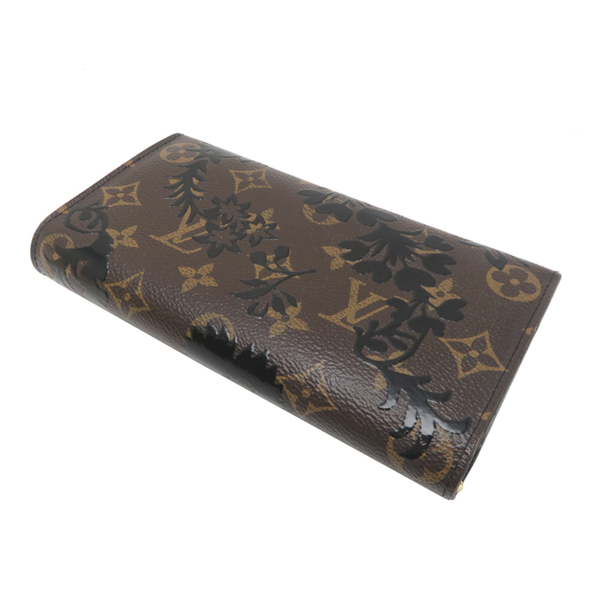 Louis Vuitton Monogram Brown Monogram Long Wallet (Bi-Fold) (Pre-Owned)