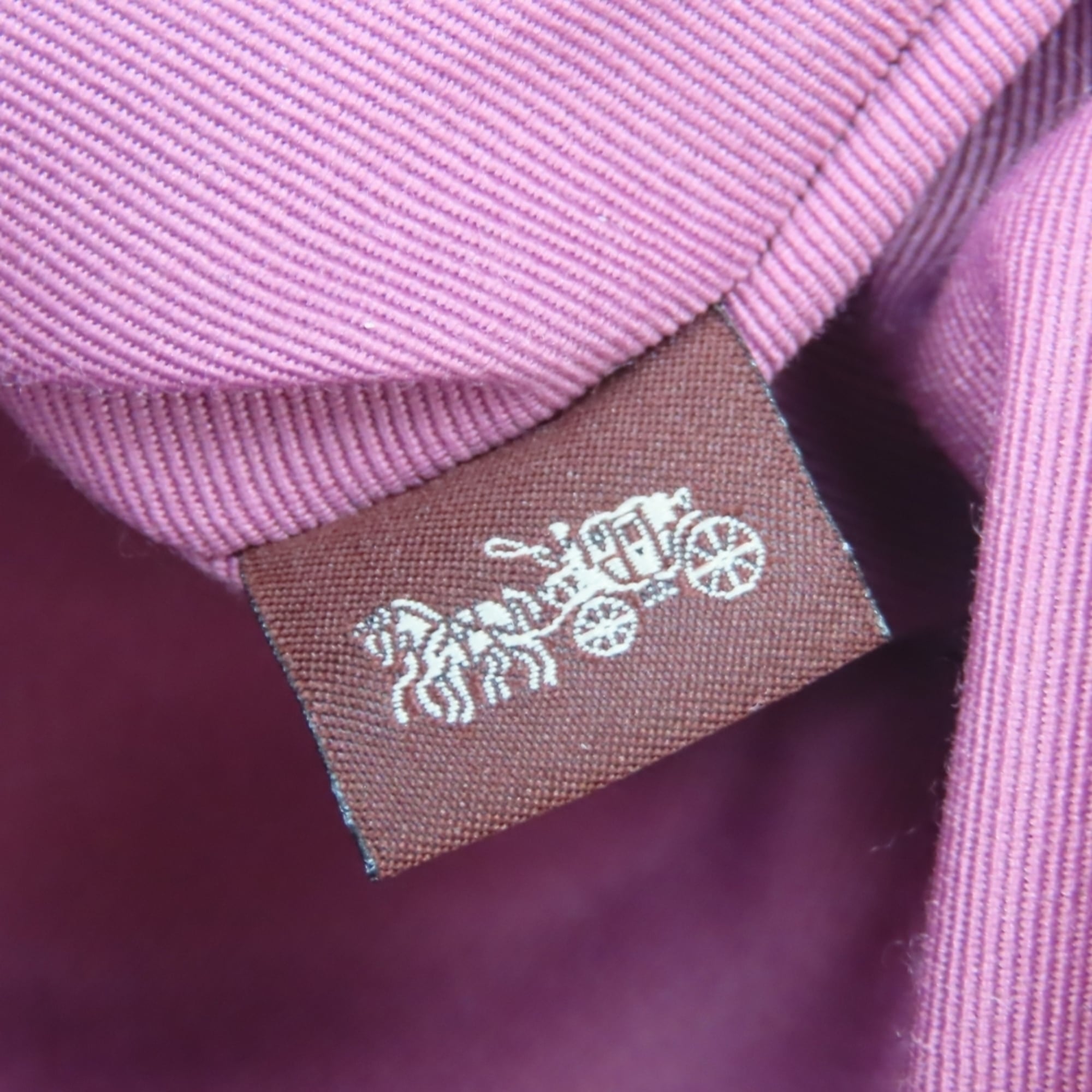 Coach Pink Purple Leather Shoulder Bag (Pre-Owned)
