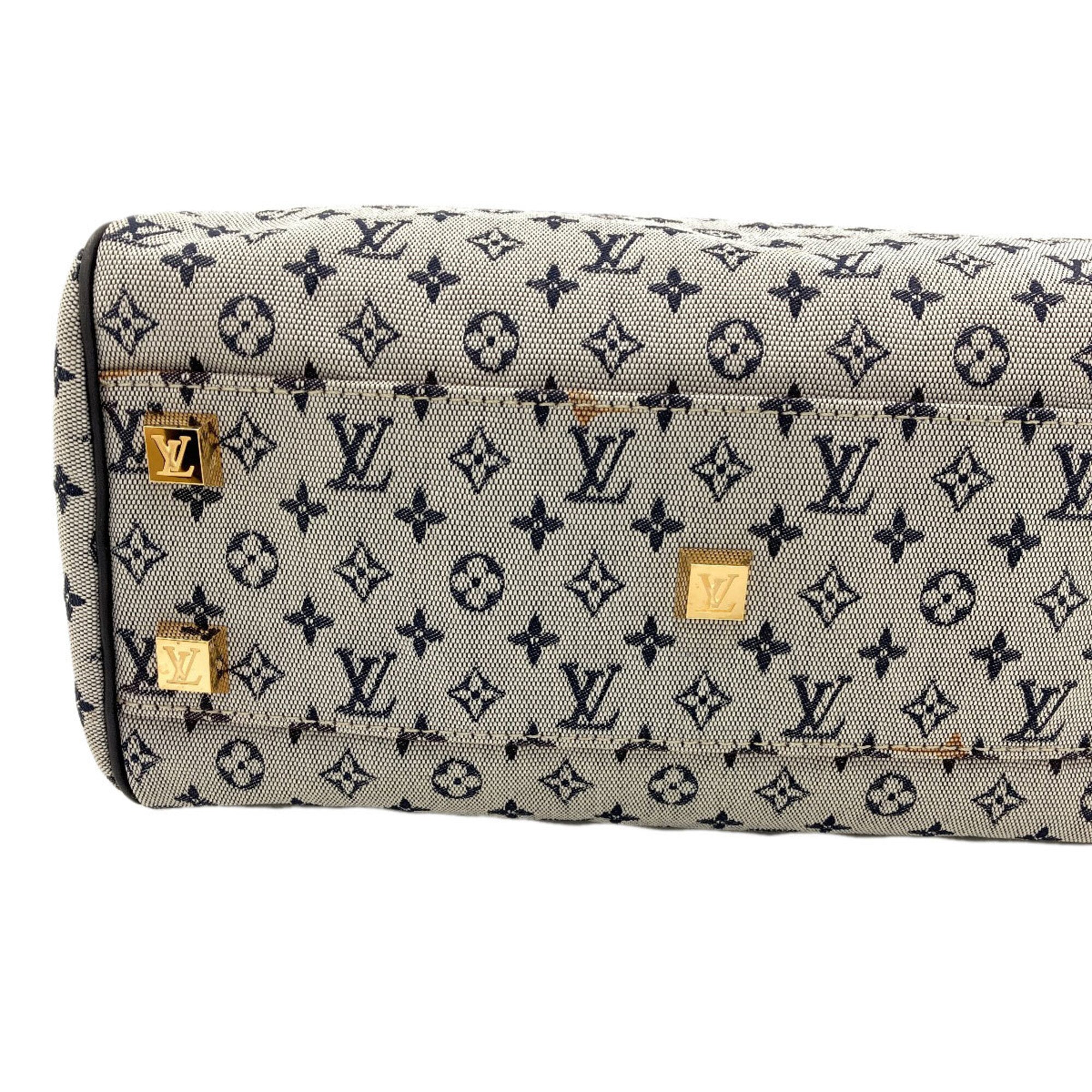 Louis Vuitton Navy Monogram Boston Bag (Pre-Owned)