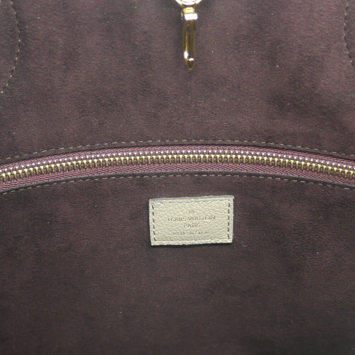 Louis Vuitton Beige Monogram Empreinte Tote Bag (Pre-Owned)