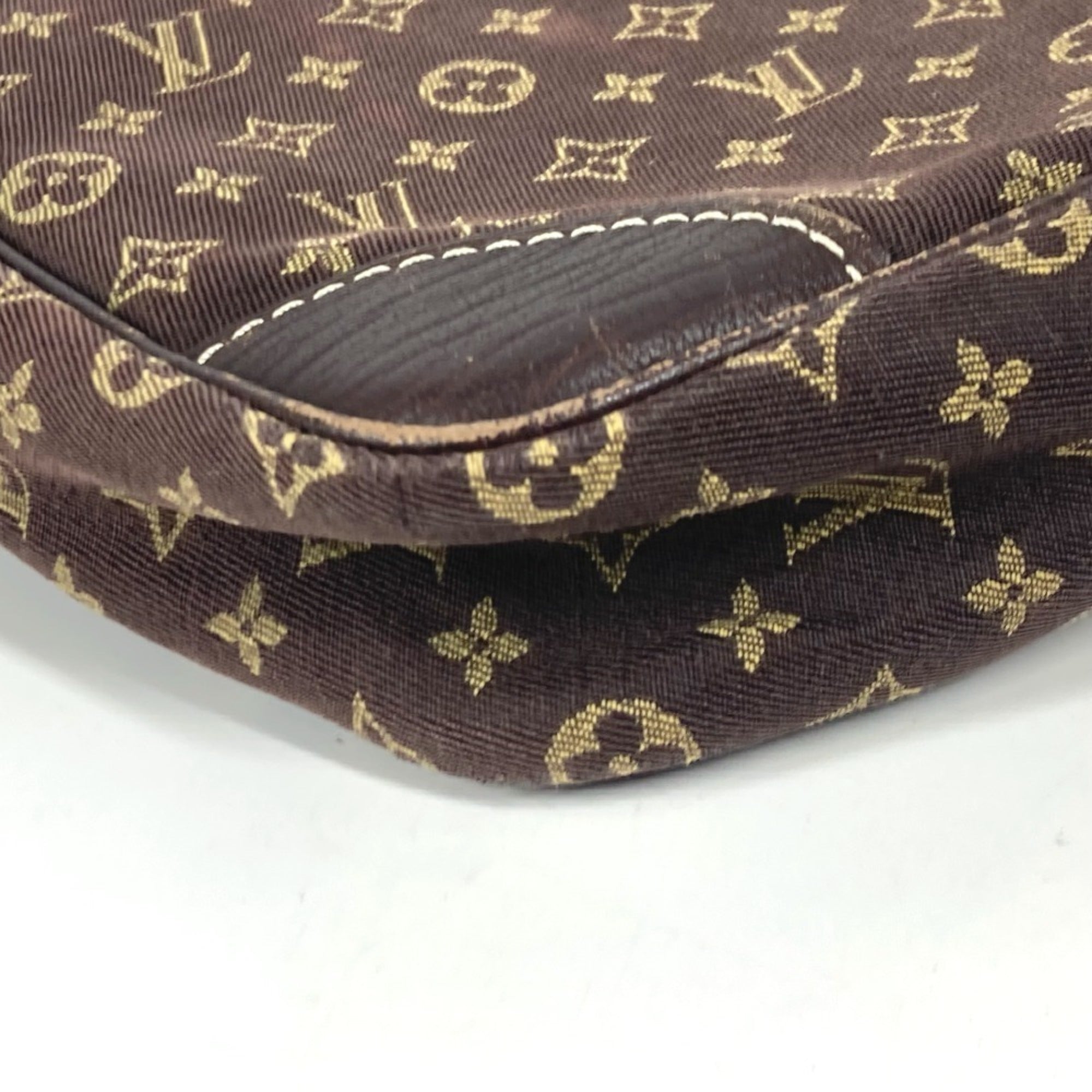 Louis Vuitton Monogram Mini Lin Brown Monogram Mini Lin Pochette Shoulder Bag (Pre-Owned)