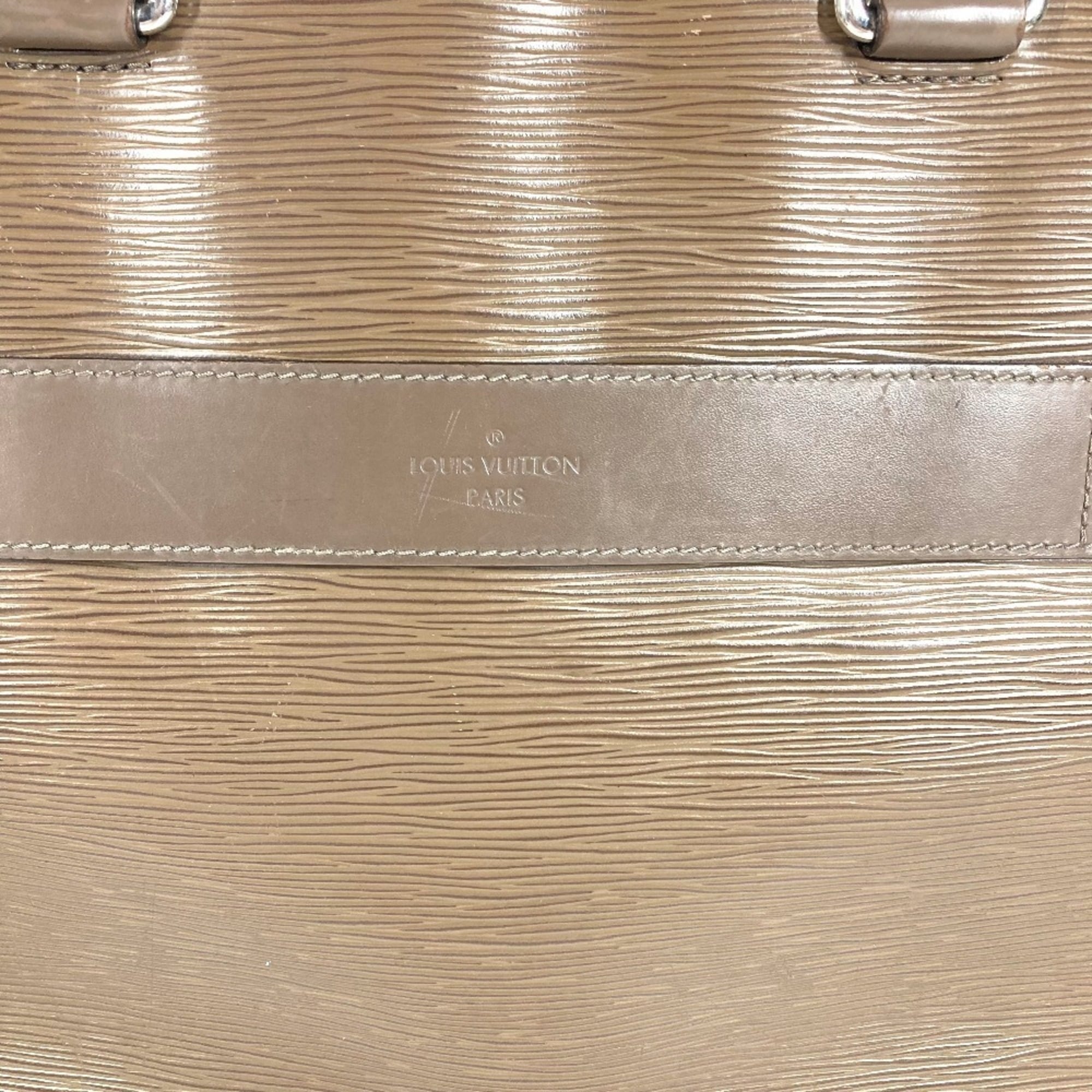 Louis Vuitton Epi Beige Brown Epi Leather Briefcase (Pre-Owned)