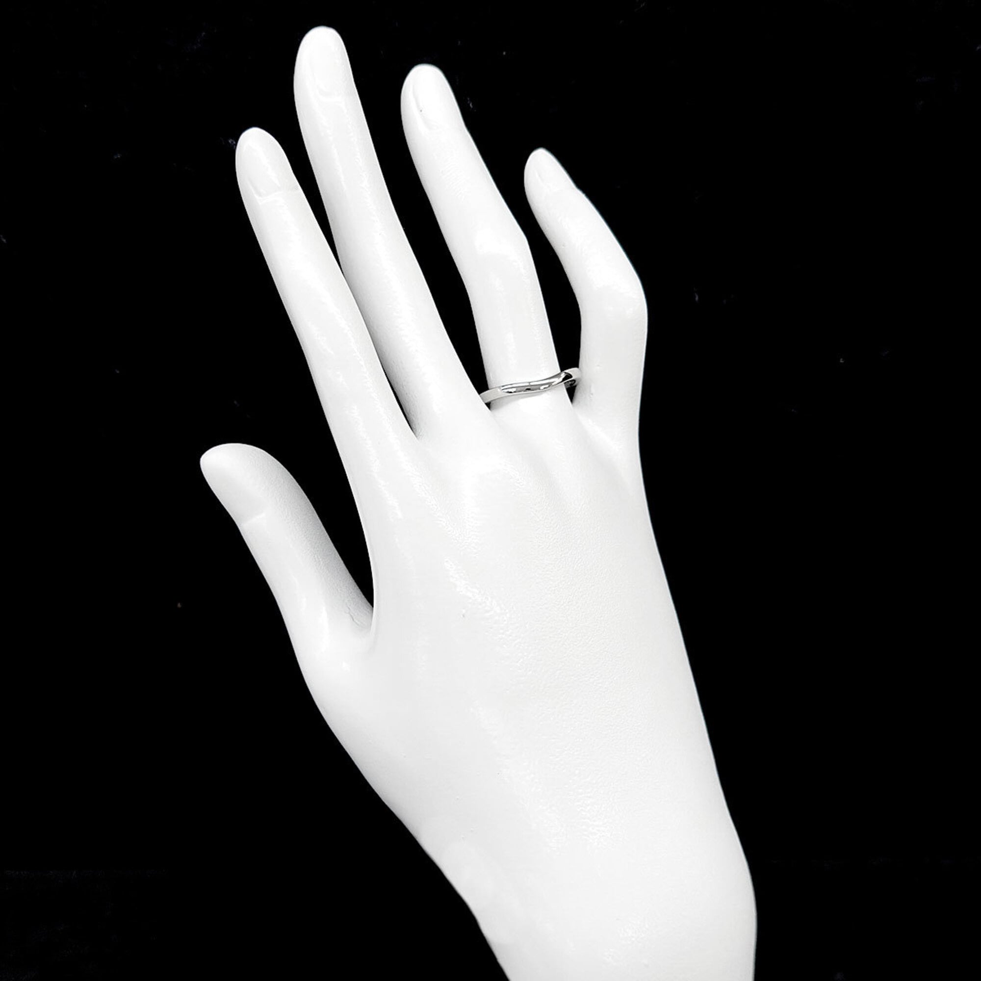 Cartier Platinum 950 Band Ring (Pre-Owned)