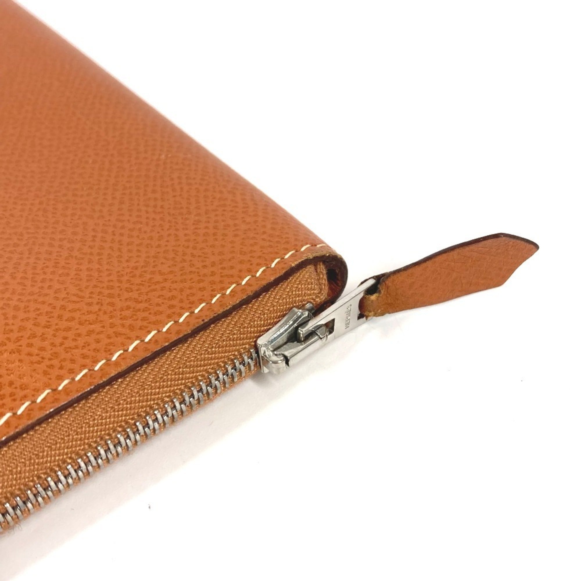 Hermes Azap Epsom Leather Long Wallet (Bi-Fold) (Pre-Owned)