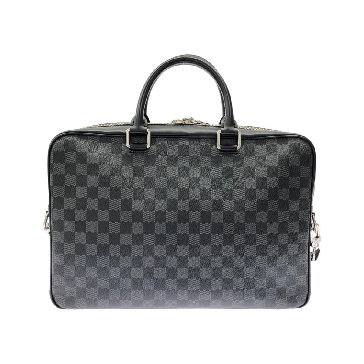 Louis Vuitton Graphite Coated Canvas Handbag (Pre-Owned)