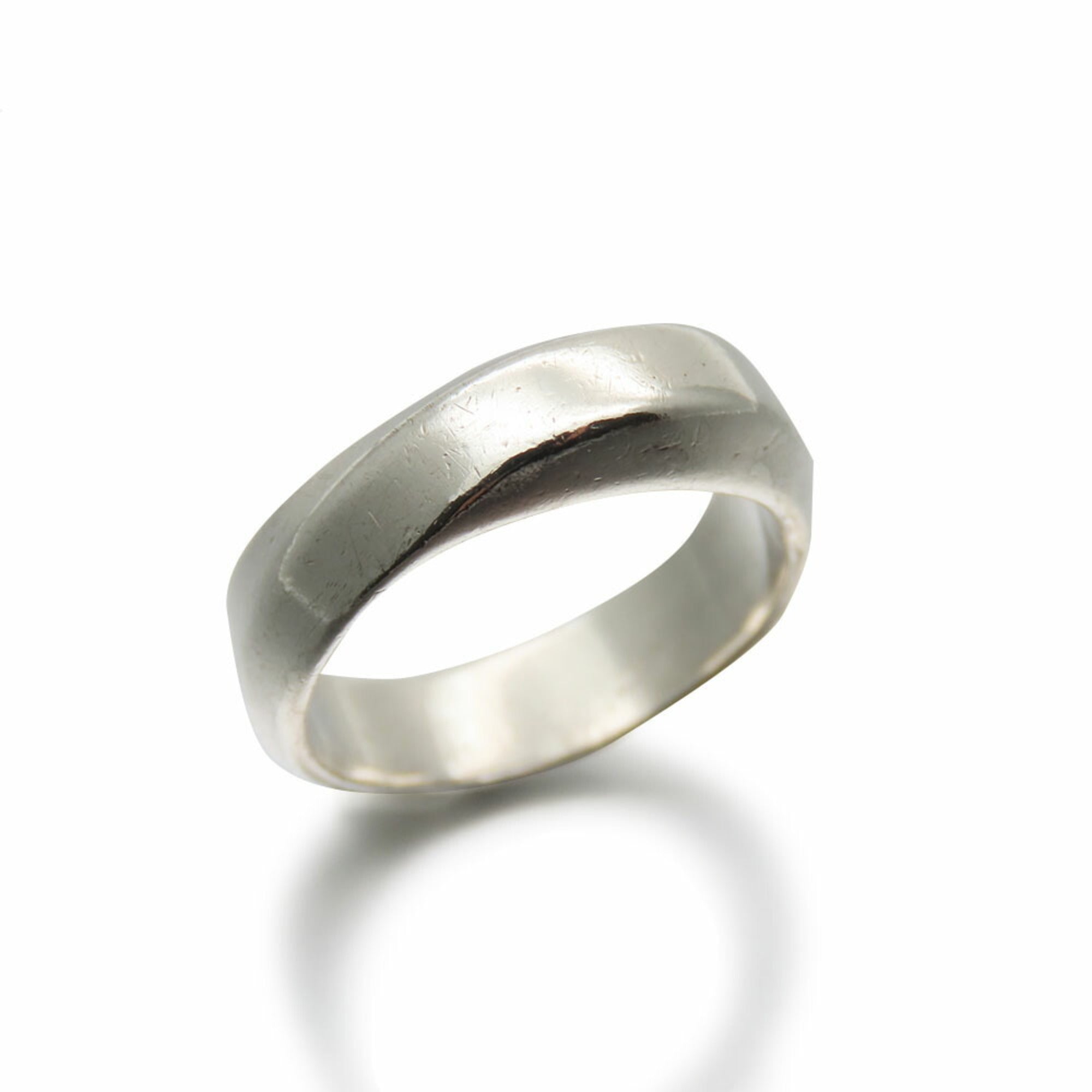 Tiffany Silver 925 Band Ring (Pre-Owned)