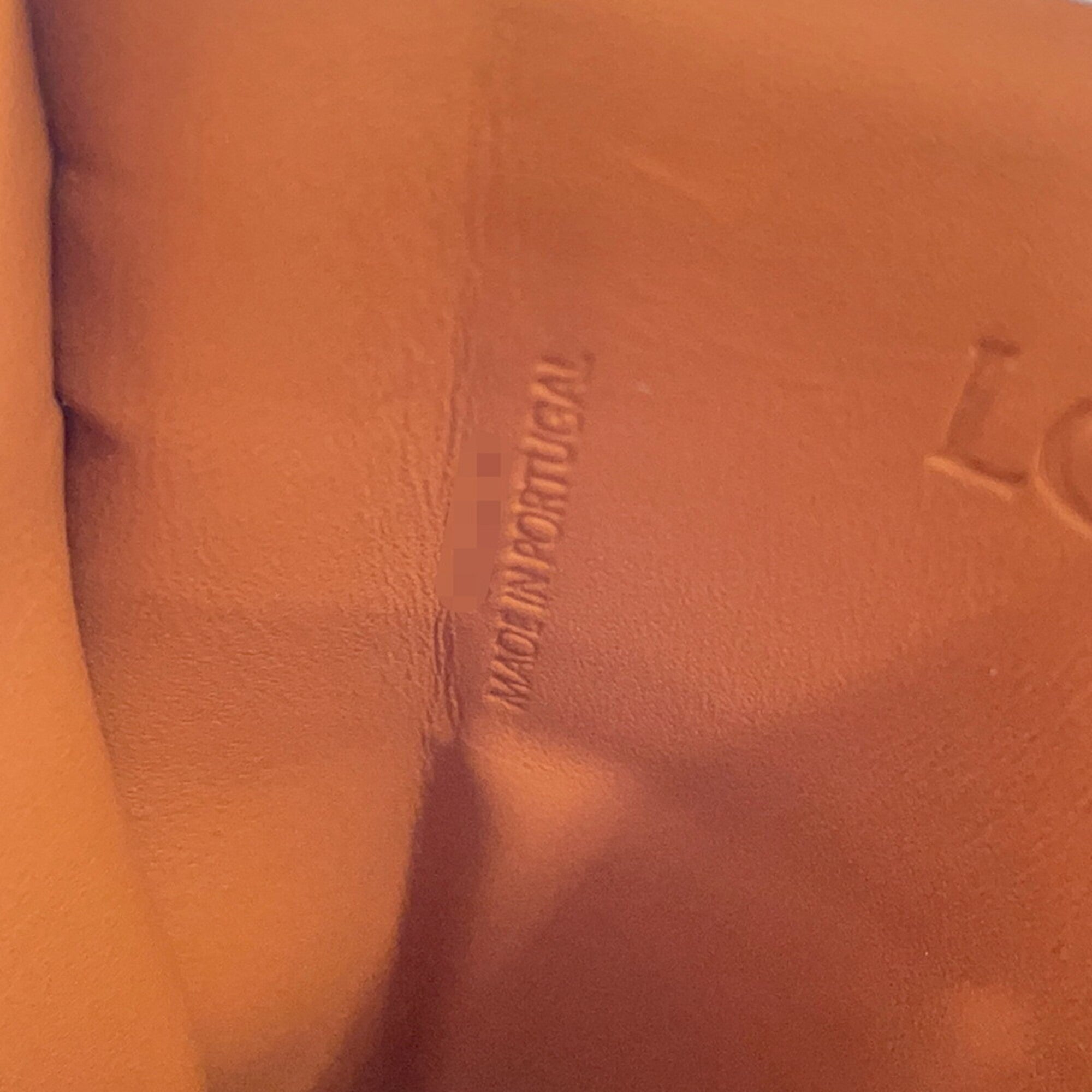 Loewe Brown Leather Handbag Shoulder Bag (Pre-Owned)