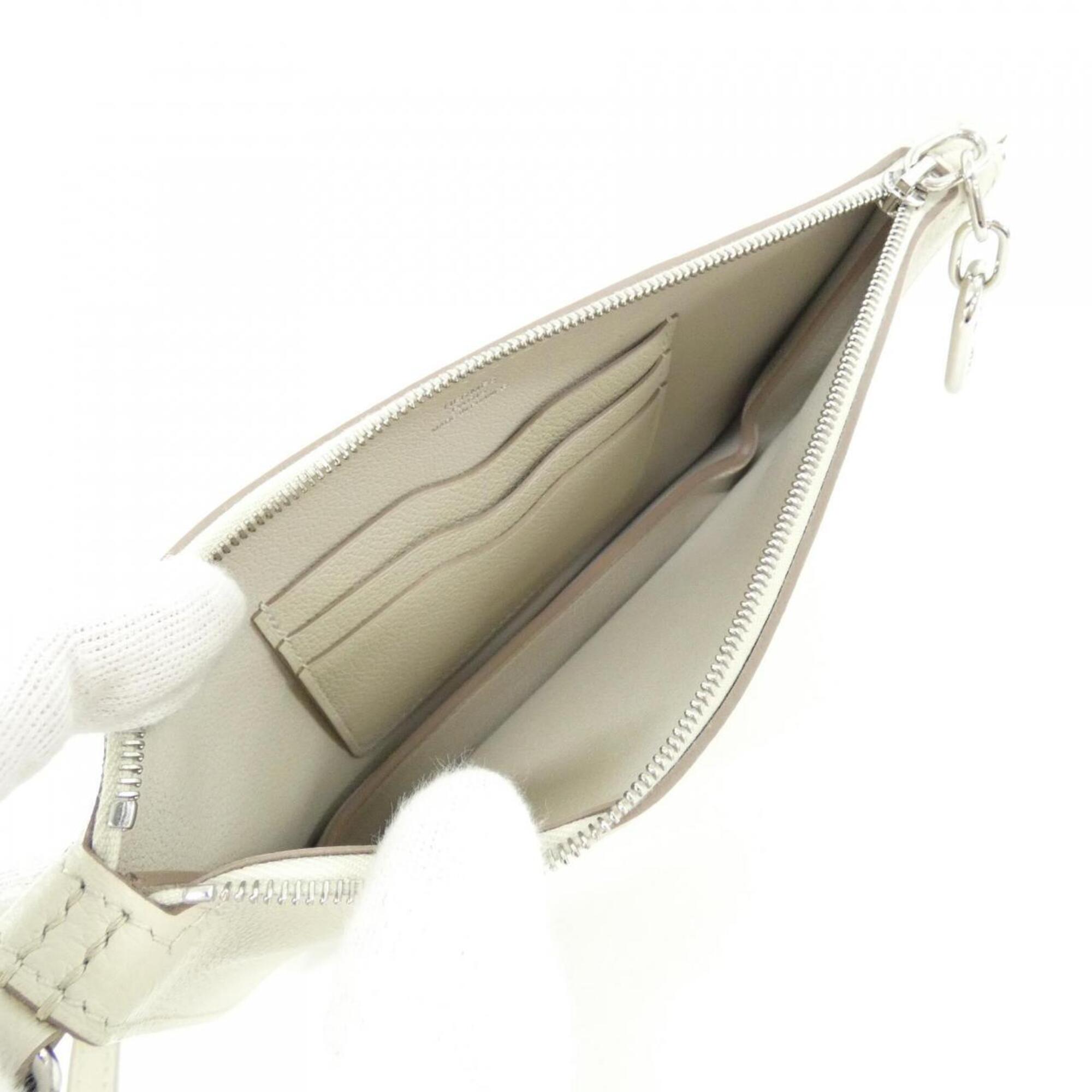 Hermes White Handbag Pouch (Pre-Owned)