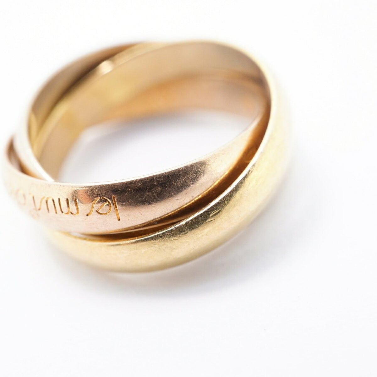Cartier Yellow Gold (18K) Pink Gold (18K) White Gold (18K) Band Ring (Pre-Owned)
