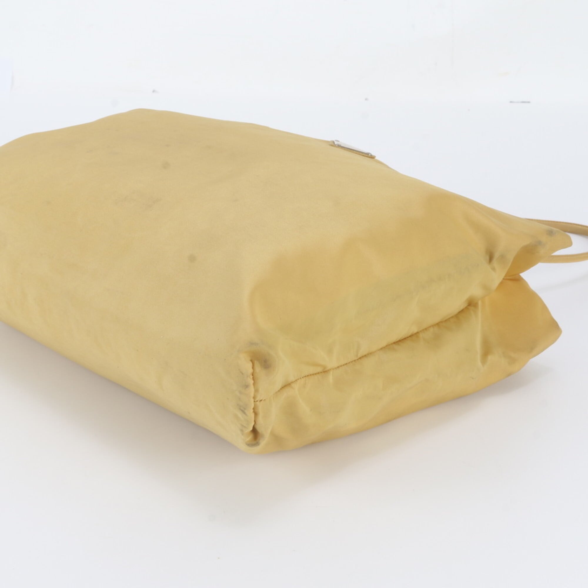 Prada Yellow Shoulder Bag Tote Bag (Pre-Owned)
