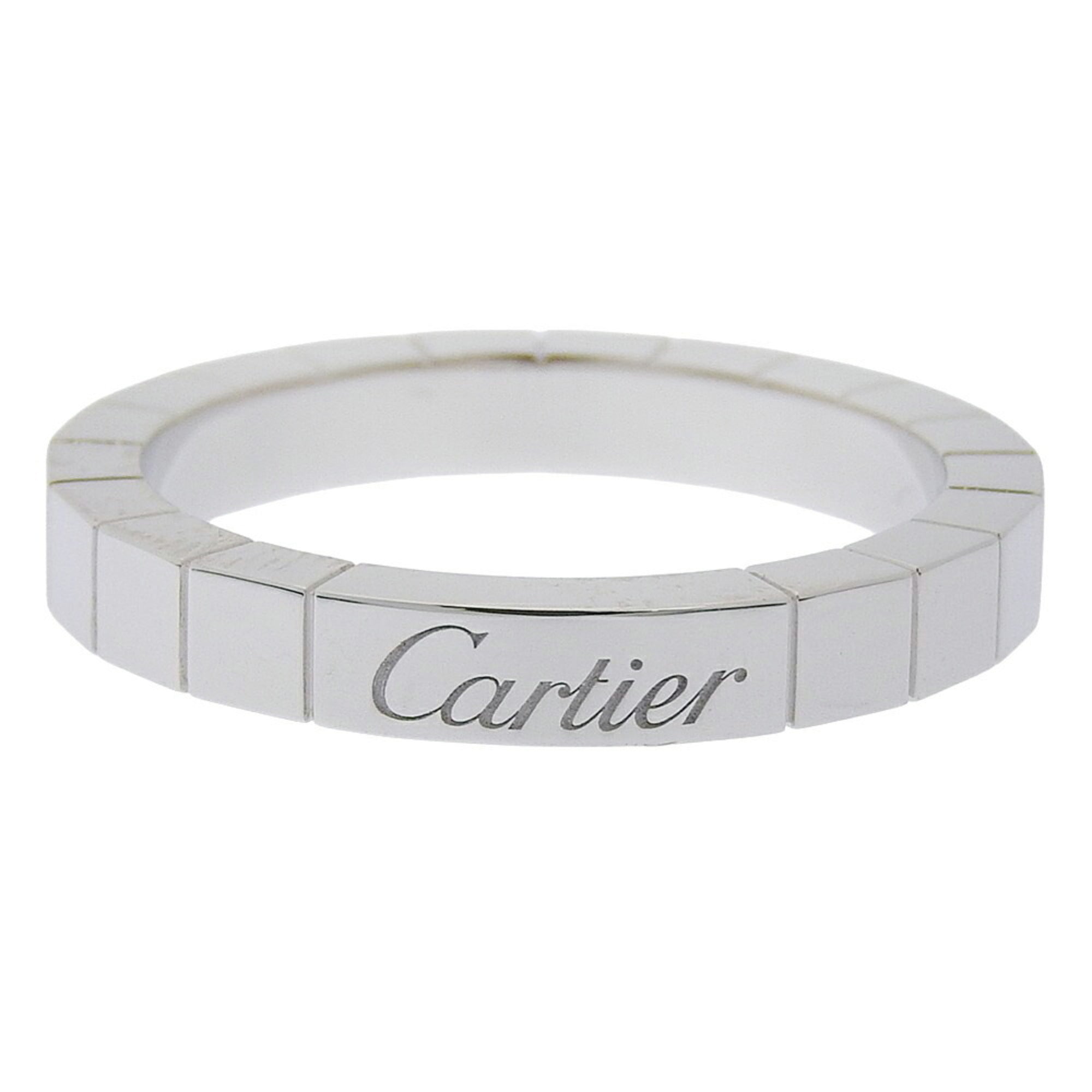 Cartier Lanieres White Gold White Gold (18K) Band Ring (Pre-Owned)
