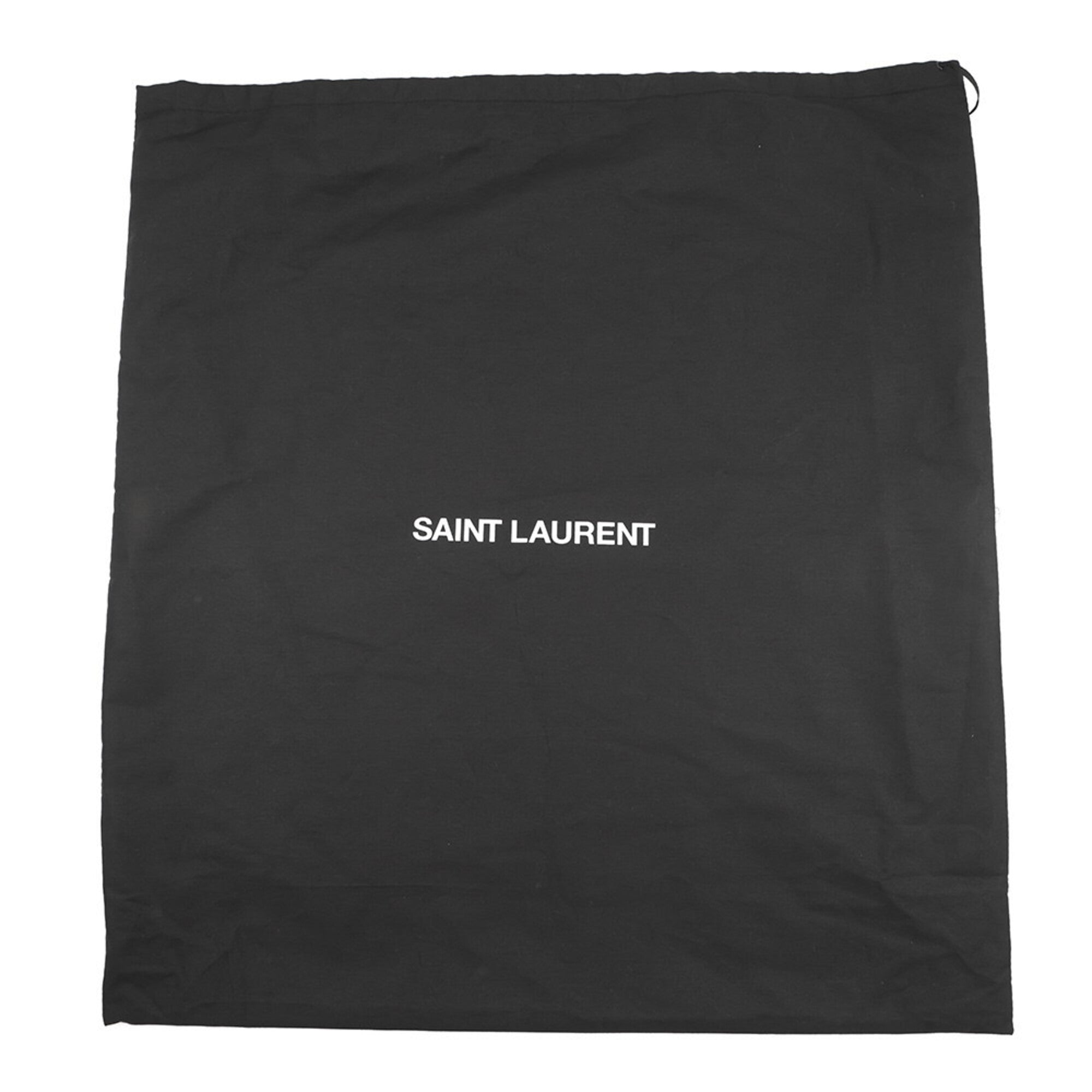 Yves Saint Laurent Black Leather Handbag Tote Bag (Pre-Owned)