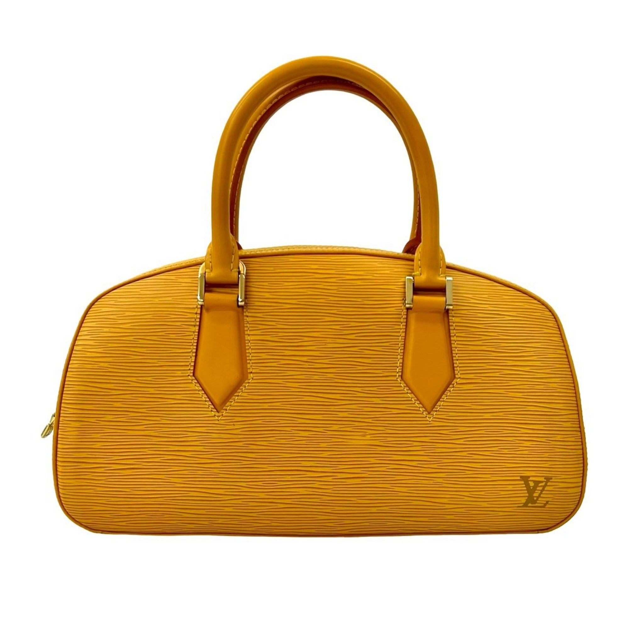 Louis Vuitton Yellow Epi Leather Boston Bag Handbag (Pre-Owned)