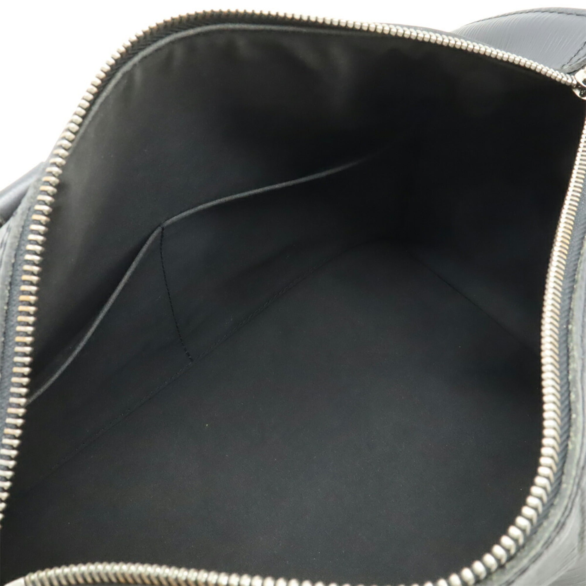 Louis Vuitton Noir Epi Leather Boston Bag Handbag (Pre-Owned)