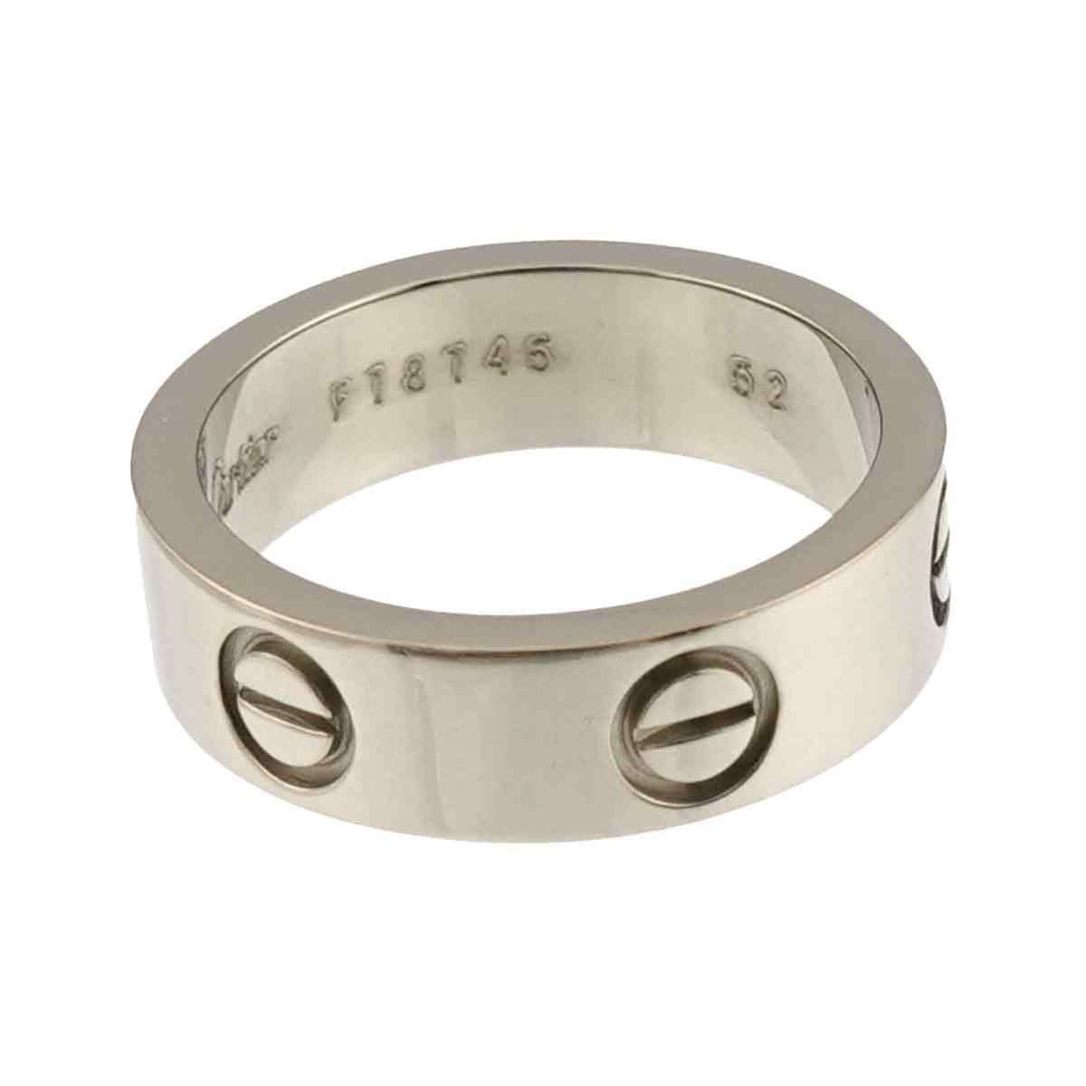 Cartier White Gold (18K) Band Ring (Pre-Owned)