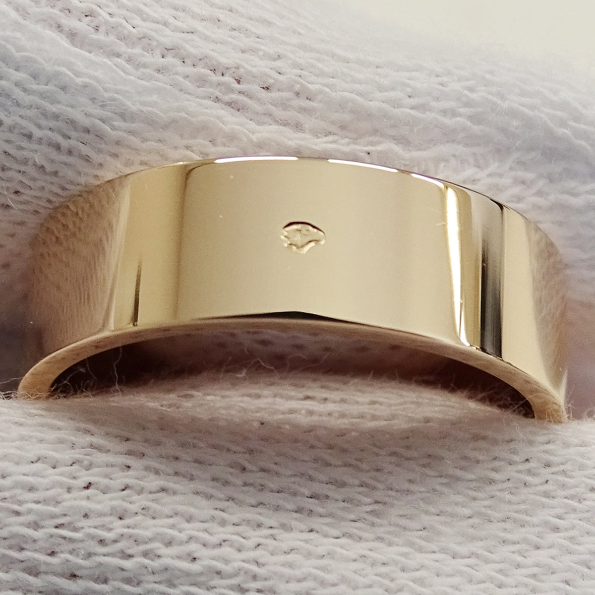 Hermes Pink Gold Pink Gold (18K) Band Ring (Pre-Owned)