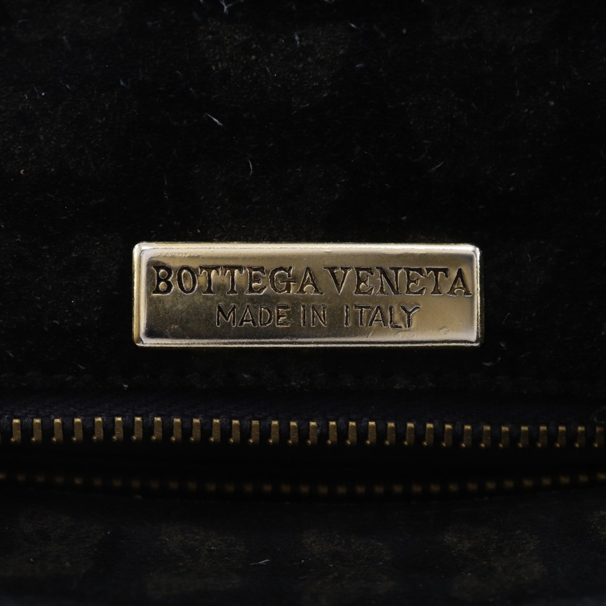 Bottega Veneta Black Suede Shoulder Bag Tote Bag (Pre-Owned)