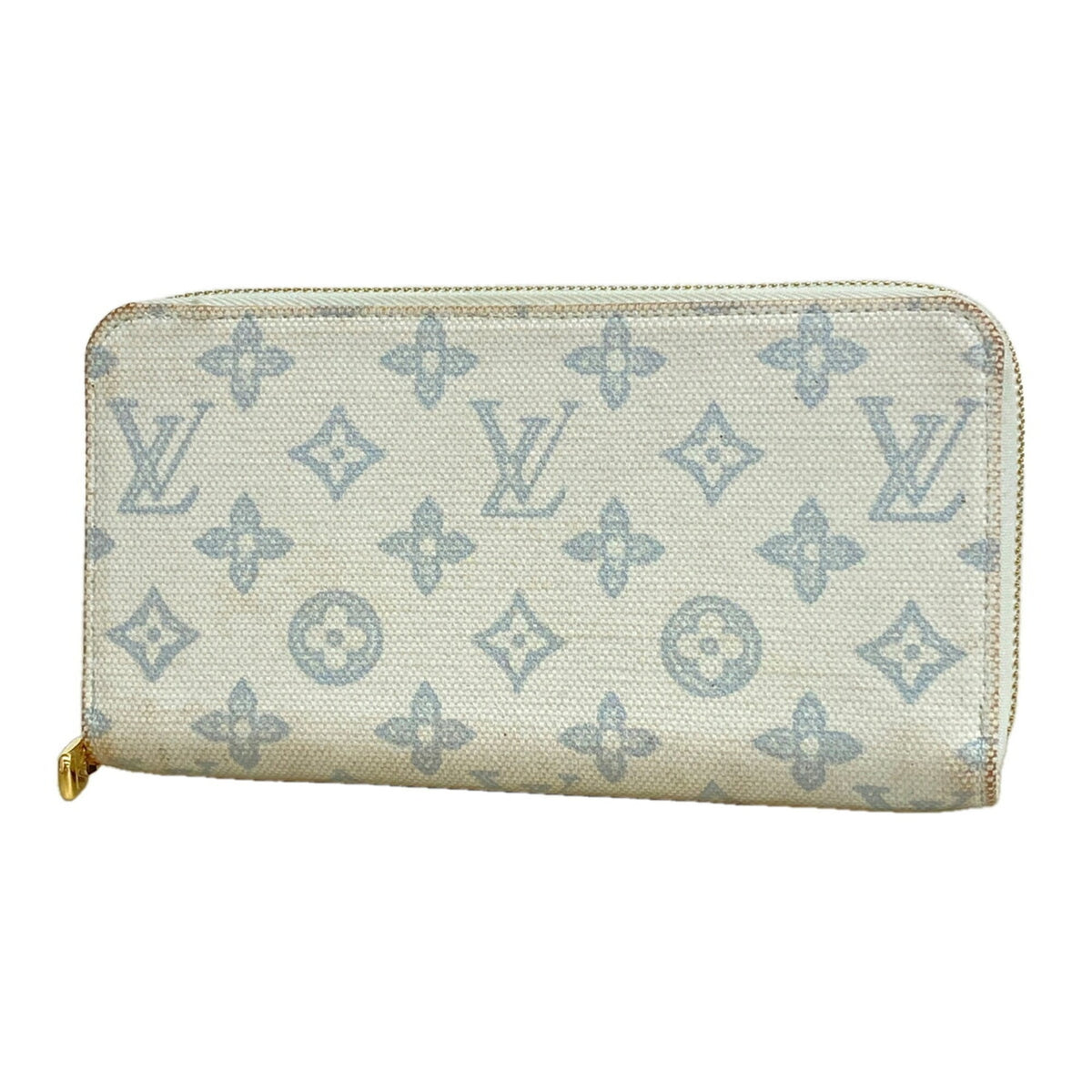 Louis Vuitton Blue Long Wallet (Bi-Fold) (Pre-Owned)
