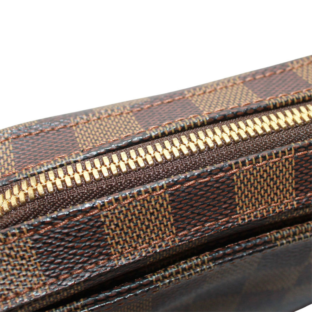 Louis Vuitton Damier Damier Canvas Ebene Damier Canvas Sling Bag (Pre-Owned)