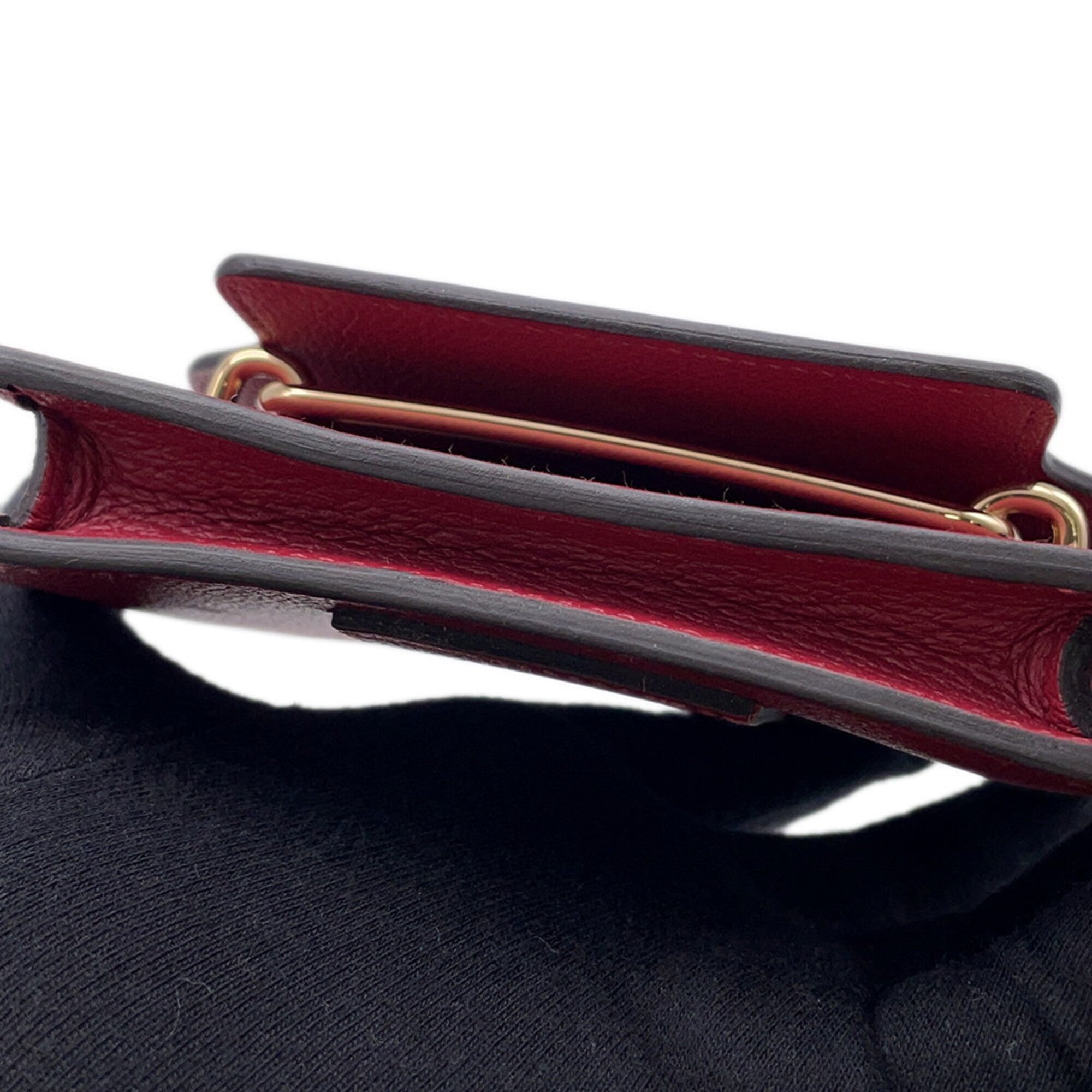 Hermes Rouge H Coin Purse/Coin Case (Pre-Owned)