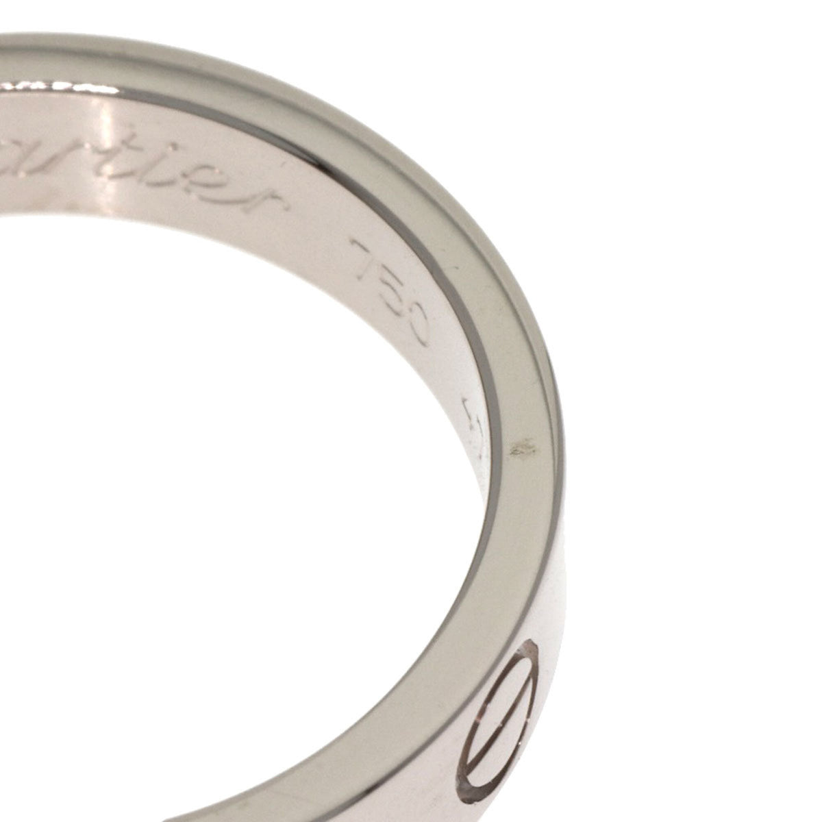 Cartier White Gold (18K) Band Ring (Pre-Owned)
