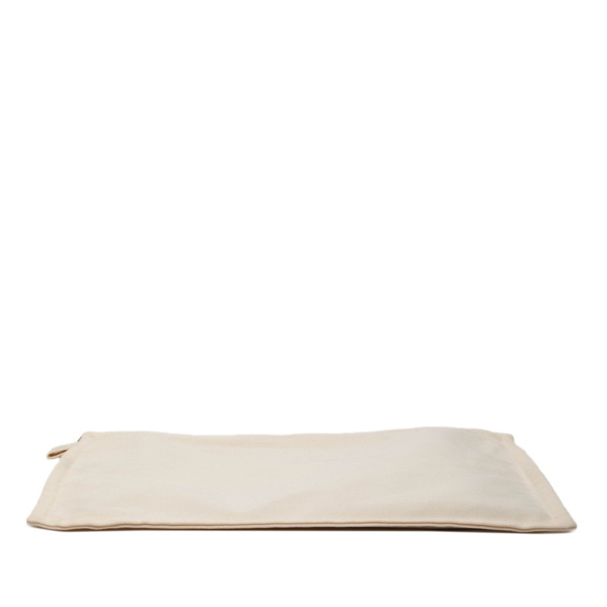 Hermes Ivory Cotton Handbag (Pre-Owned)