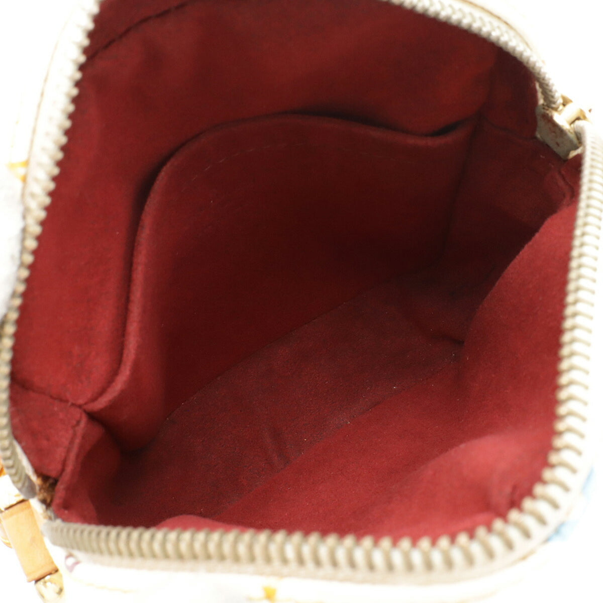 Louis Vuitton Blanc Monogram Pochette Shoulder Bag (Pre-Owned)