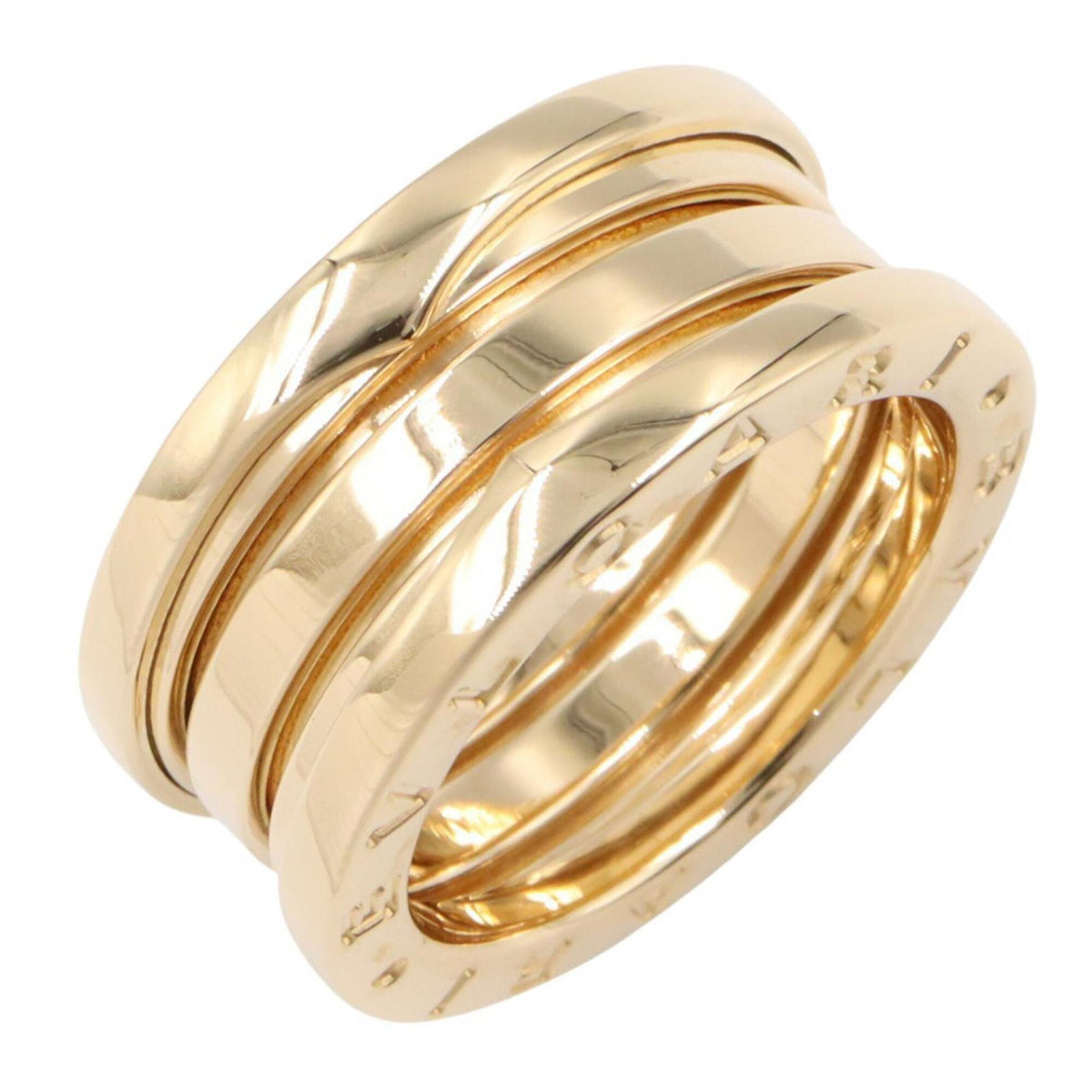 Bvlgari Yellow Gold Yellow Gold (18K) Band Ring (Pre-Owned)