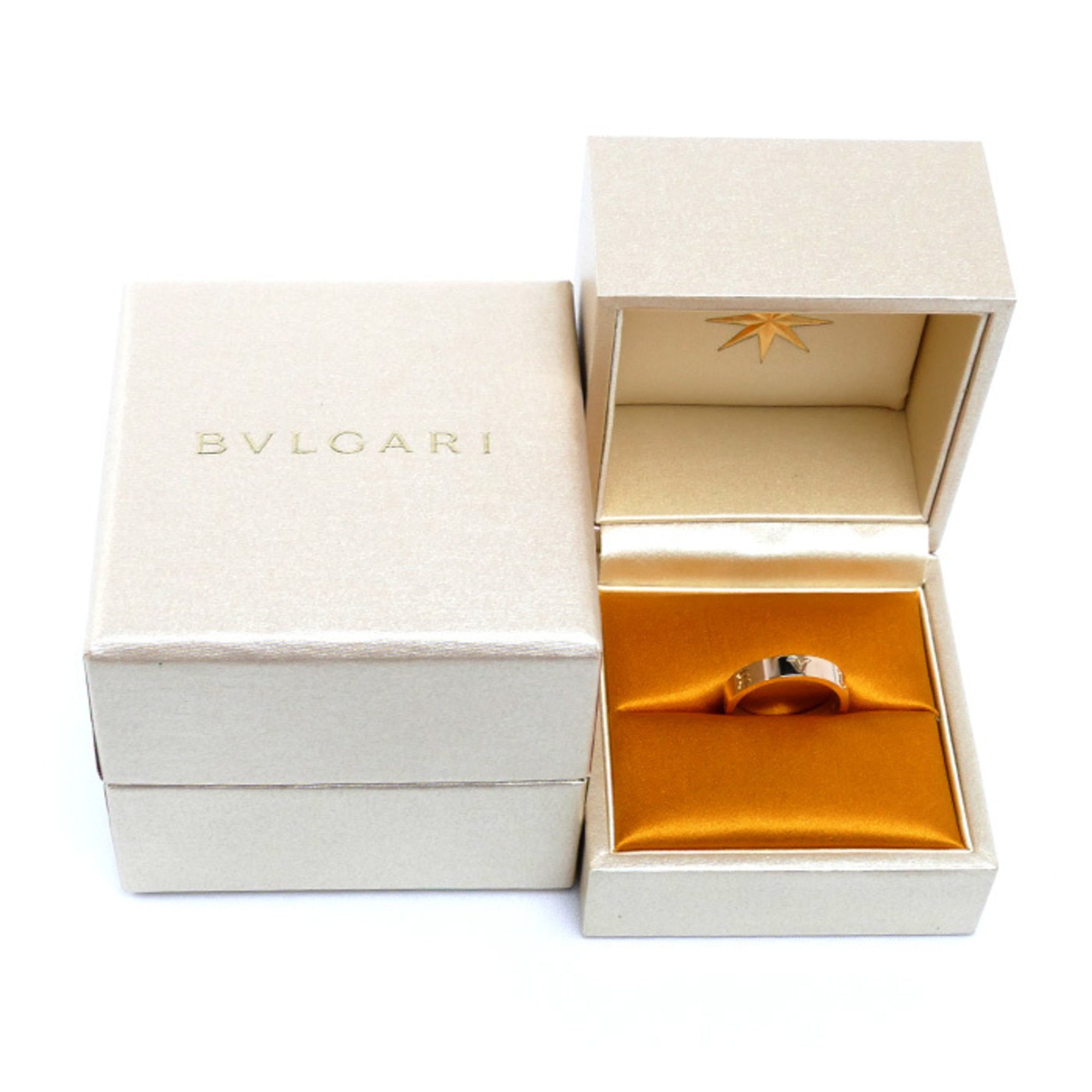 Bvlgari Pink Gold (18K) Band Ring (Pre-Owned)