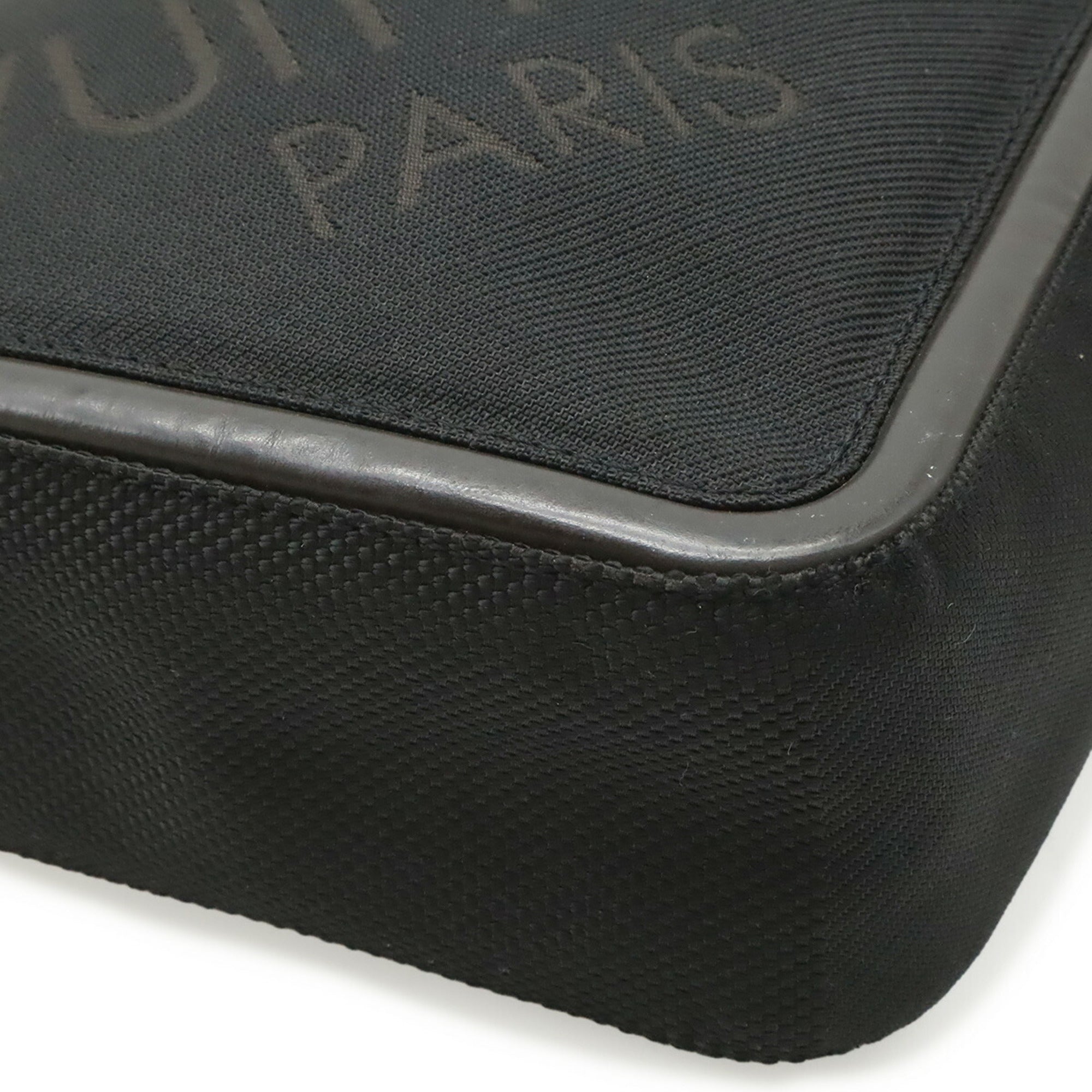 Louis Vuitton Noir Damier Geant Damier Canvas Leather Shoulder Bag (Pre-Owned)