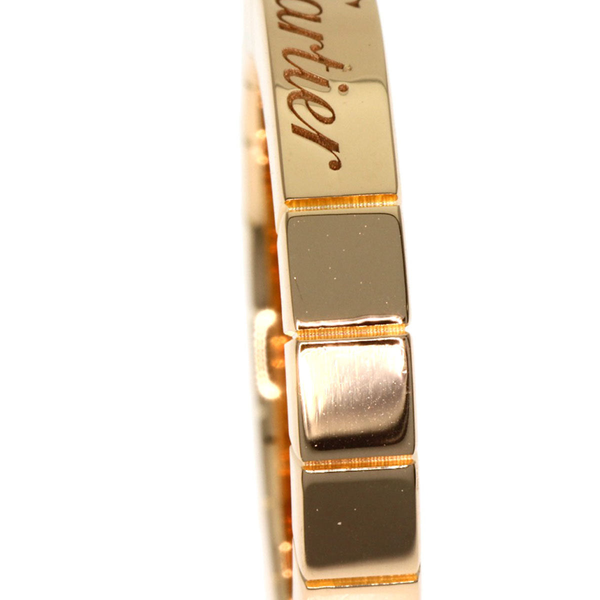 Cartier Lanieres Pink Gold (18K) Band Ring (Pre-Owned)