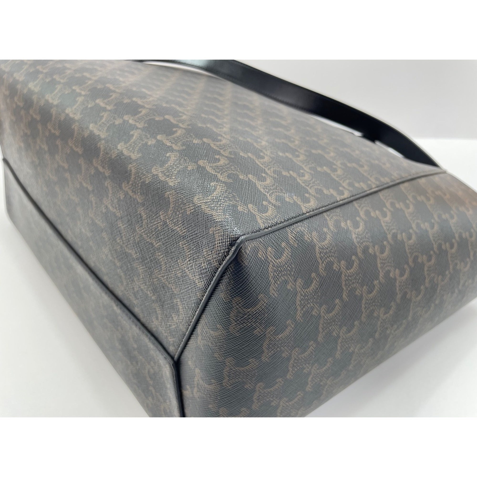 Celine Black Pvc Tote Bag (Pre-Owned)