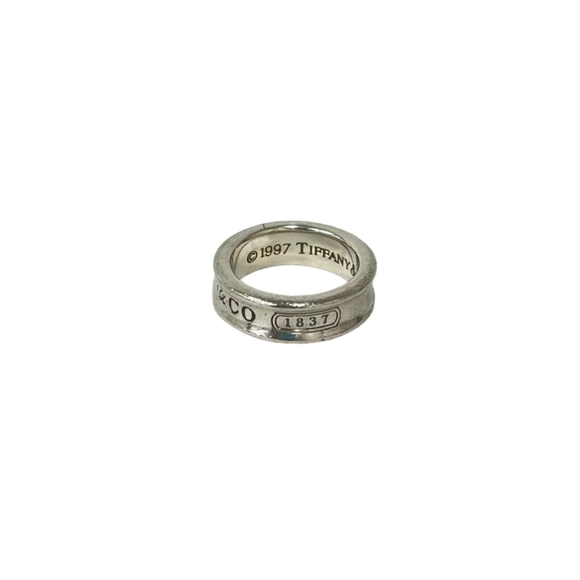 Tiffany Silver Silver 925 Band Ring (Pre-Owned)