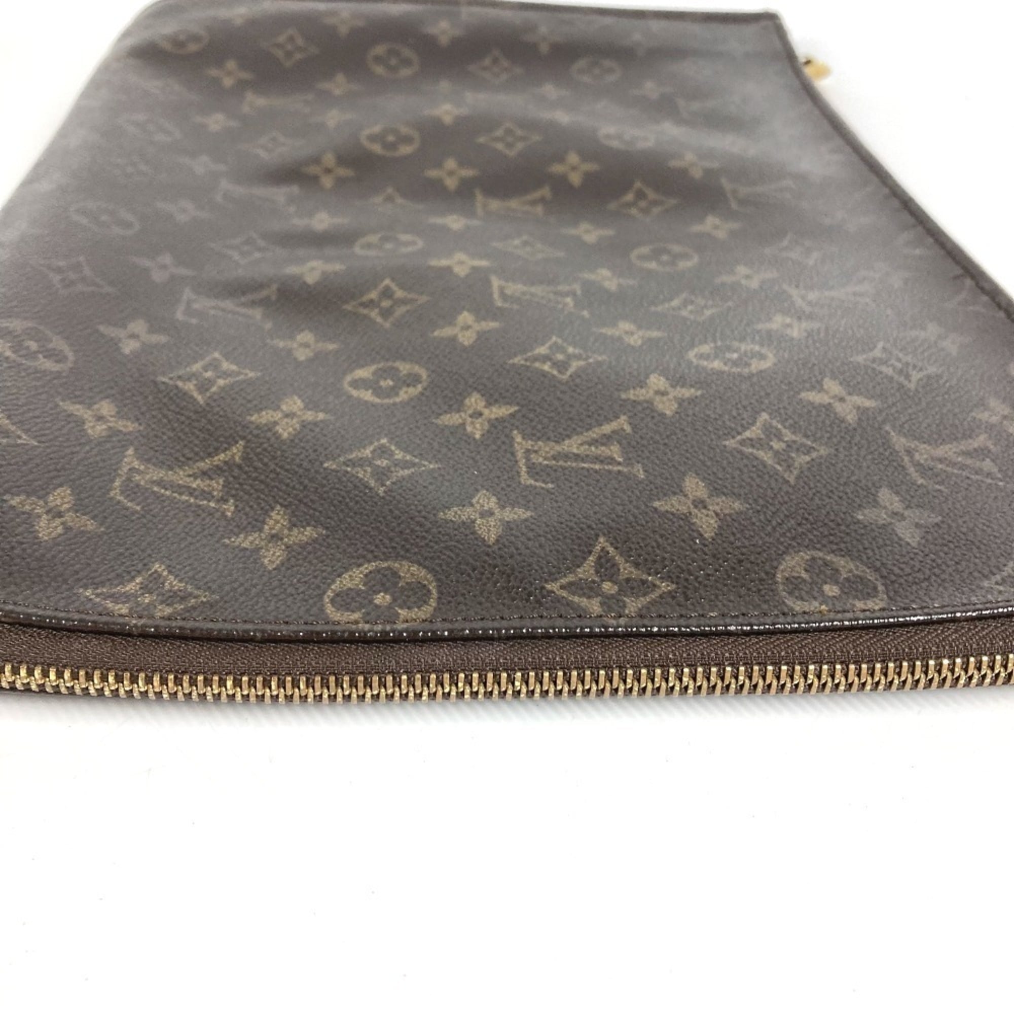 Louis Vuitton Brown Galle Monogram Monogram Clutch Bag (Pre-Owned)