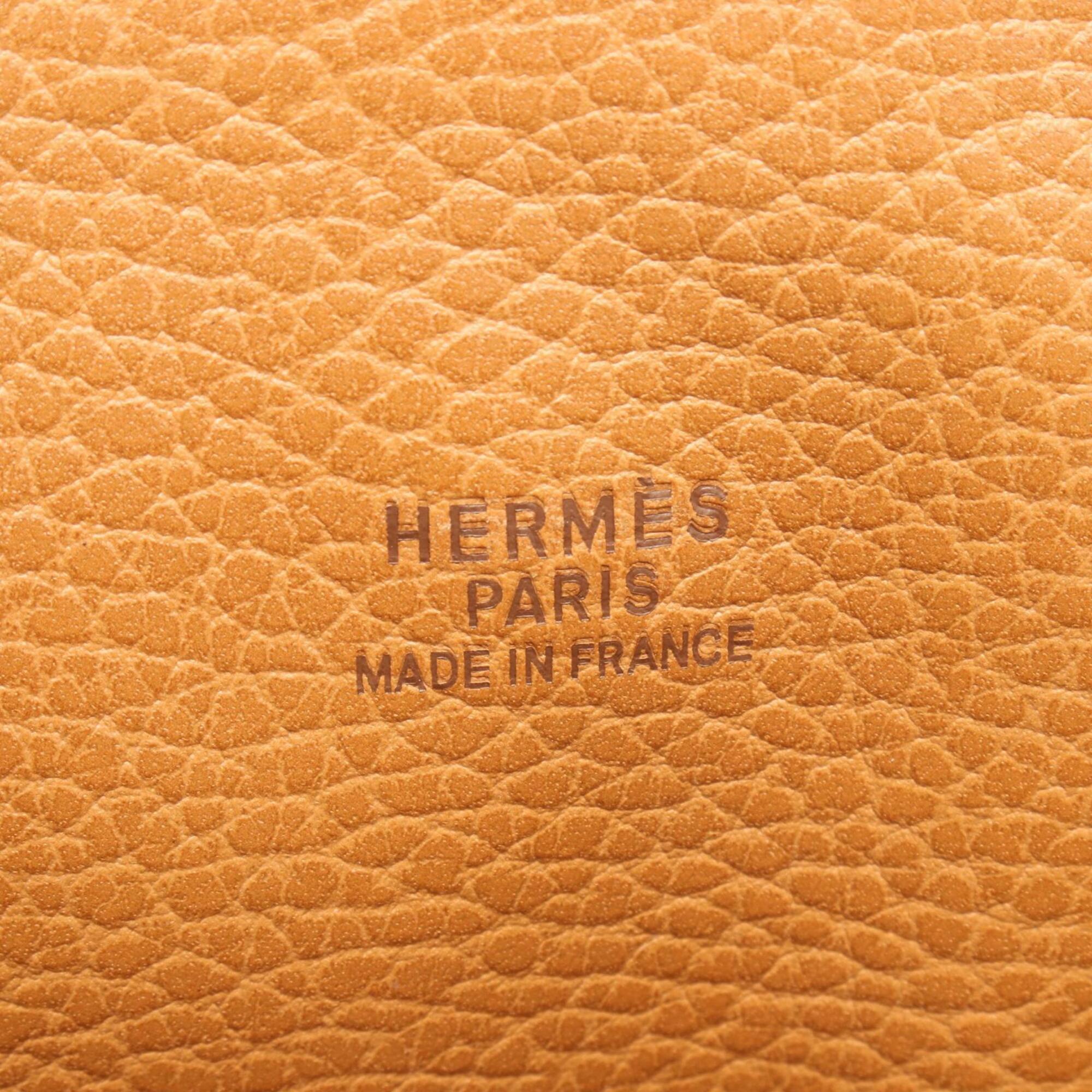 Hermes Brown Ardennes Leather Handbag (Pre-Owned)