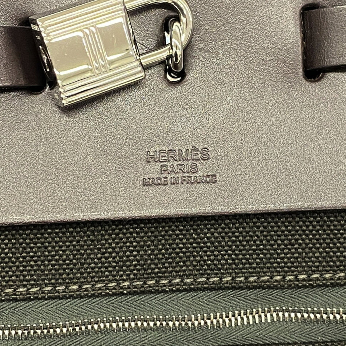 Hermes Brown Khaki Handbag (Pre-Owned)